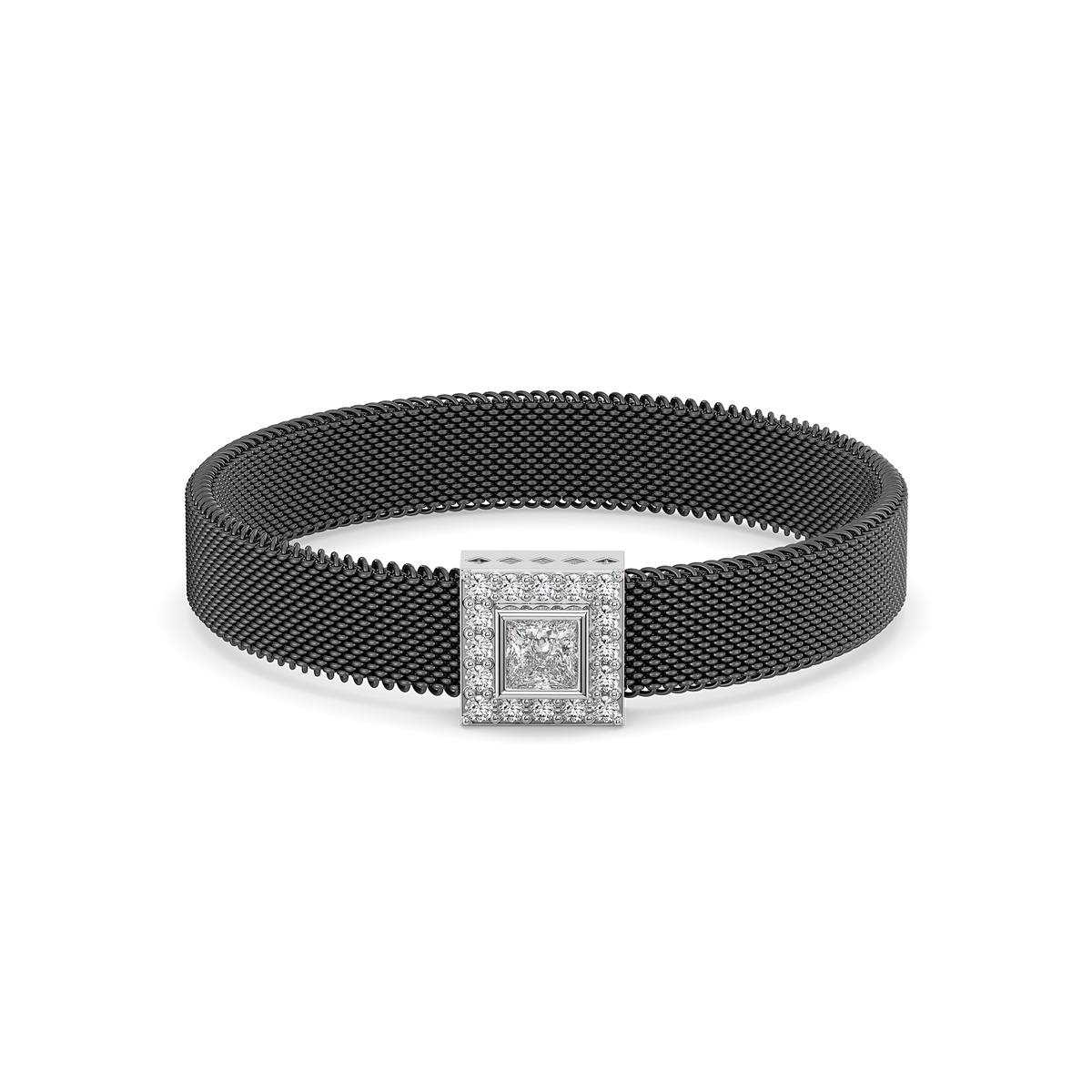 Built in Layers - Lab Diamond Men's Bracelet