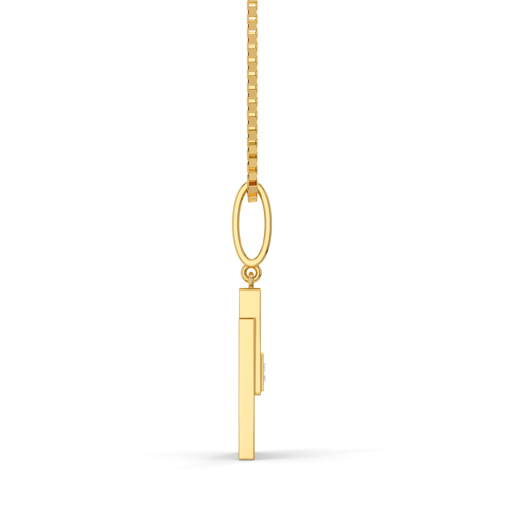 Built in Layers - Lab Diamond Men's Pendant