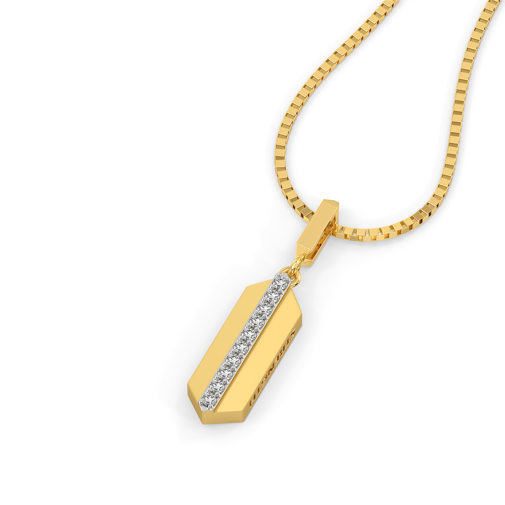 Powerline - Lab Diamond Men's Pendant
