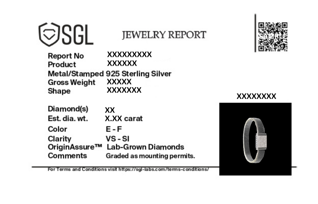 Solid Glint - Lab Diamond Men's Bracelet