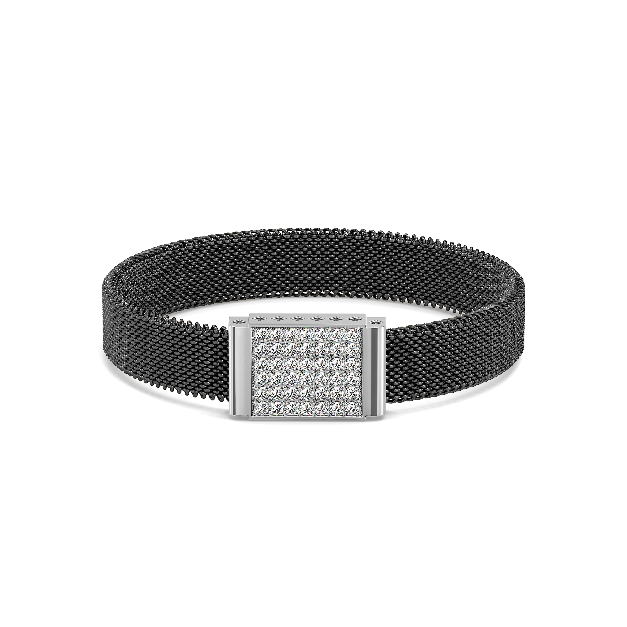 Solid Glint - Lab Diamond Men's Bracelet Main image