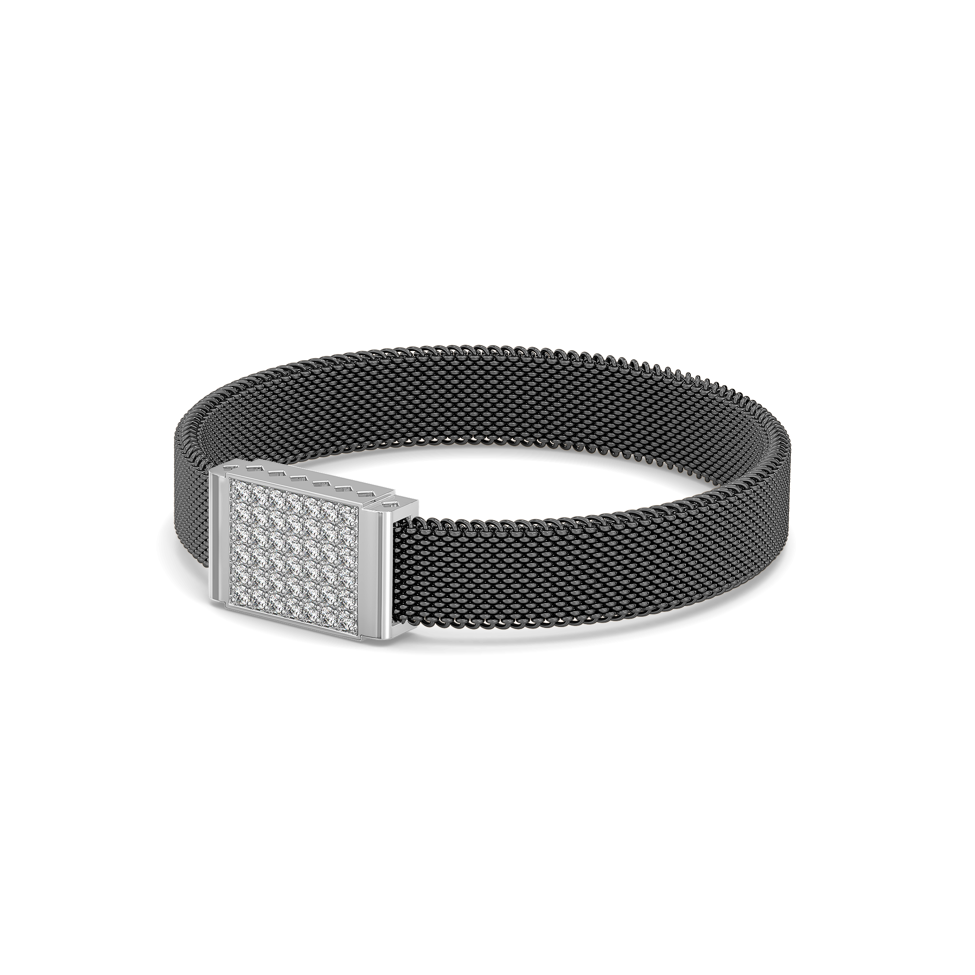 Solid Glint - Lab Diamond Men's Bracelet Secondary image
