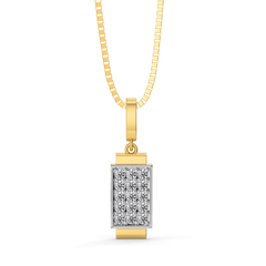 Solid Glint - Lab Diamond Men's Pendant