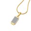 Solid Glint - Lab Diamond Men's Pendant