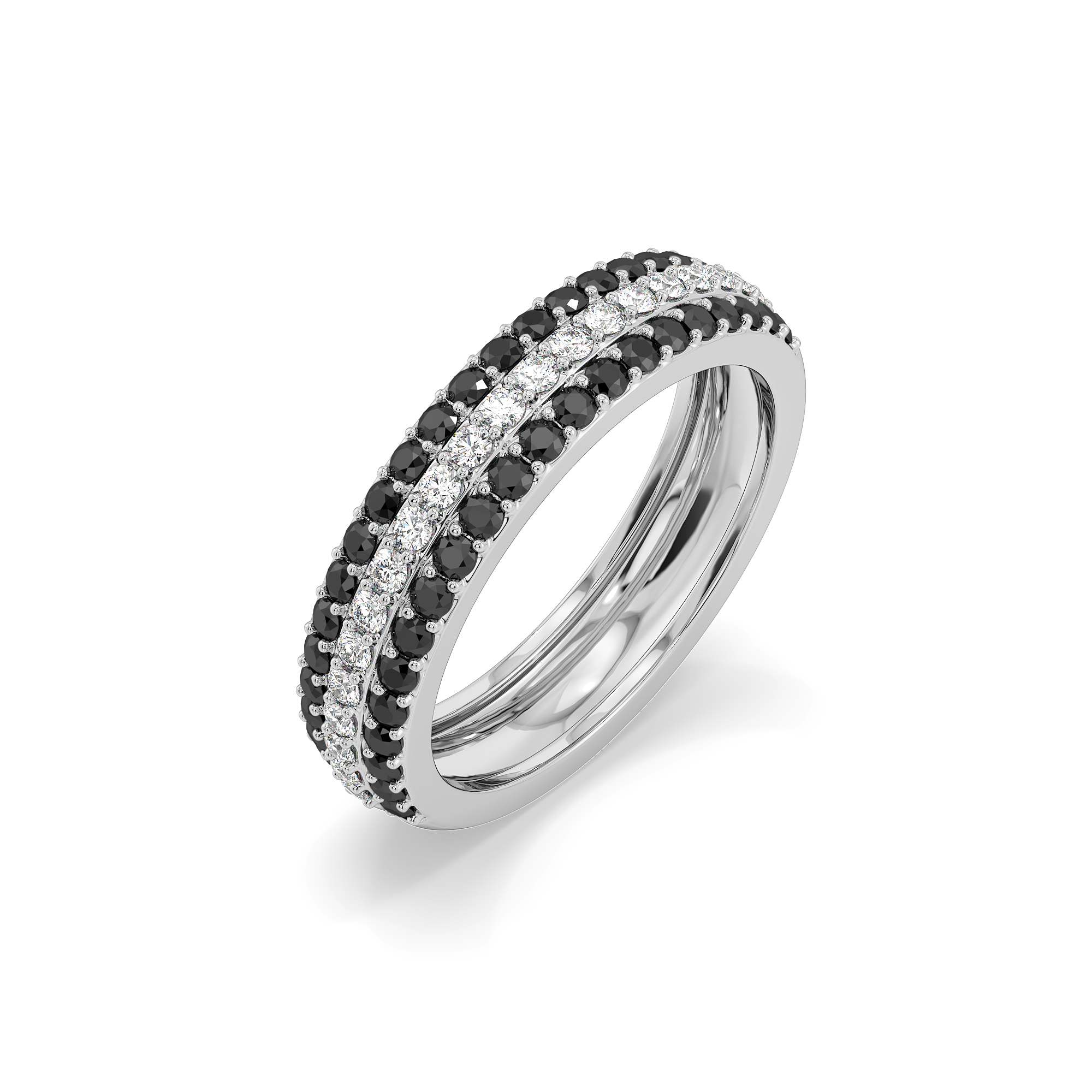 Midnight Mirage - Lab Diamond Men's Ring Main image