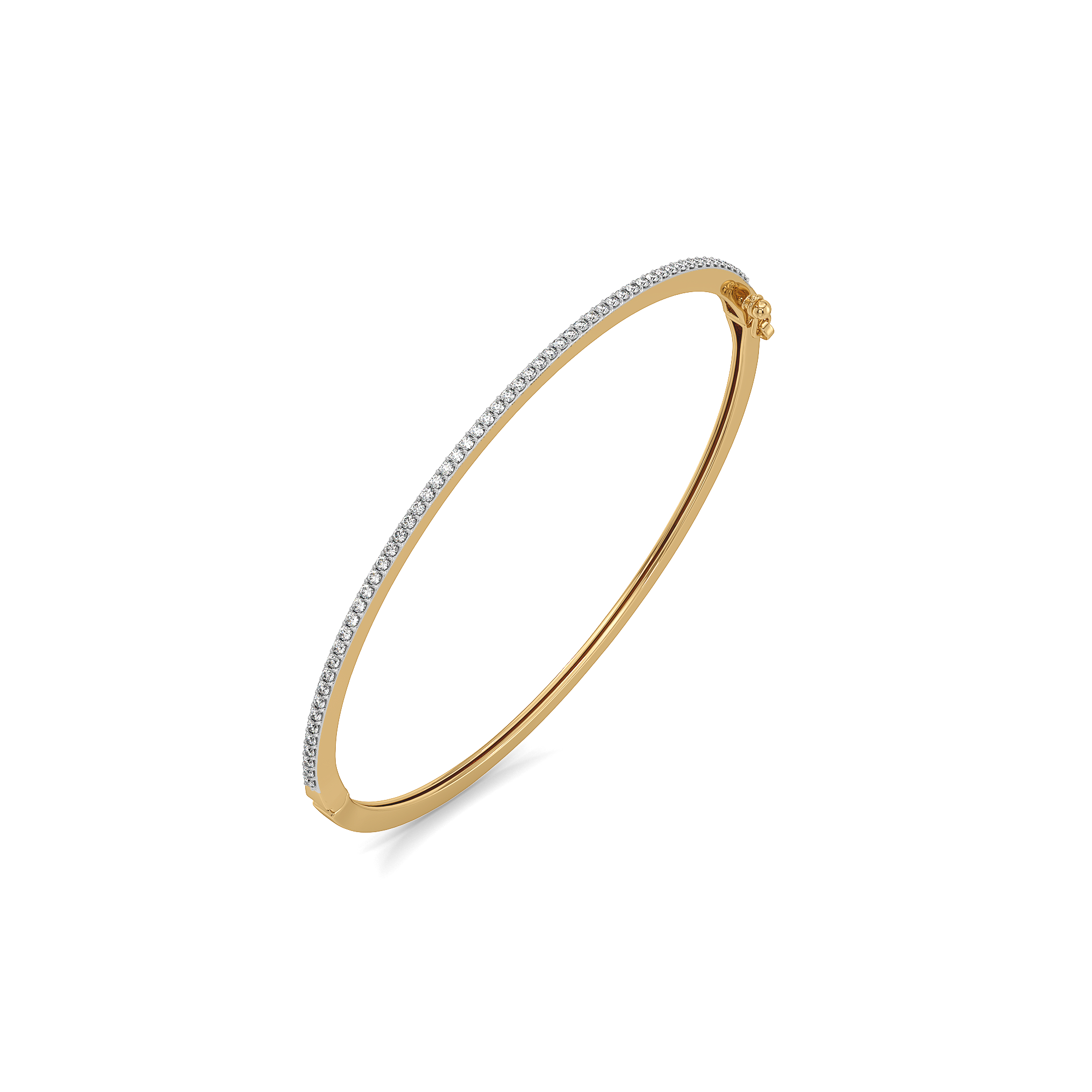 Line of Light - Lab Diamond Bangle Main image