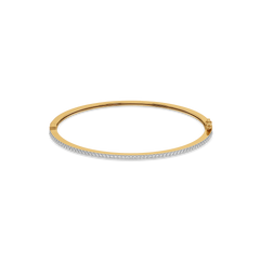 Line of Light - Lab Diamond Bangle