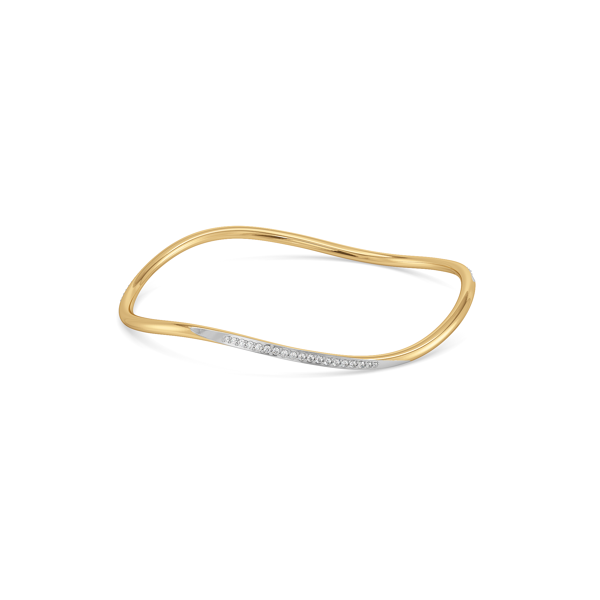 Rebel Loop - Lab Diamond Bangle