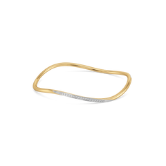 Rebel Loop - Lab Diamond Bangle