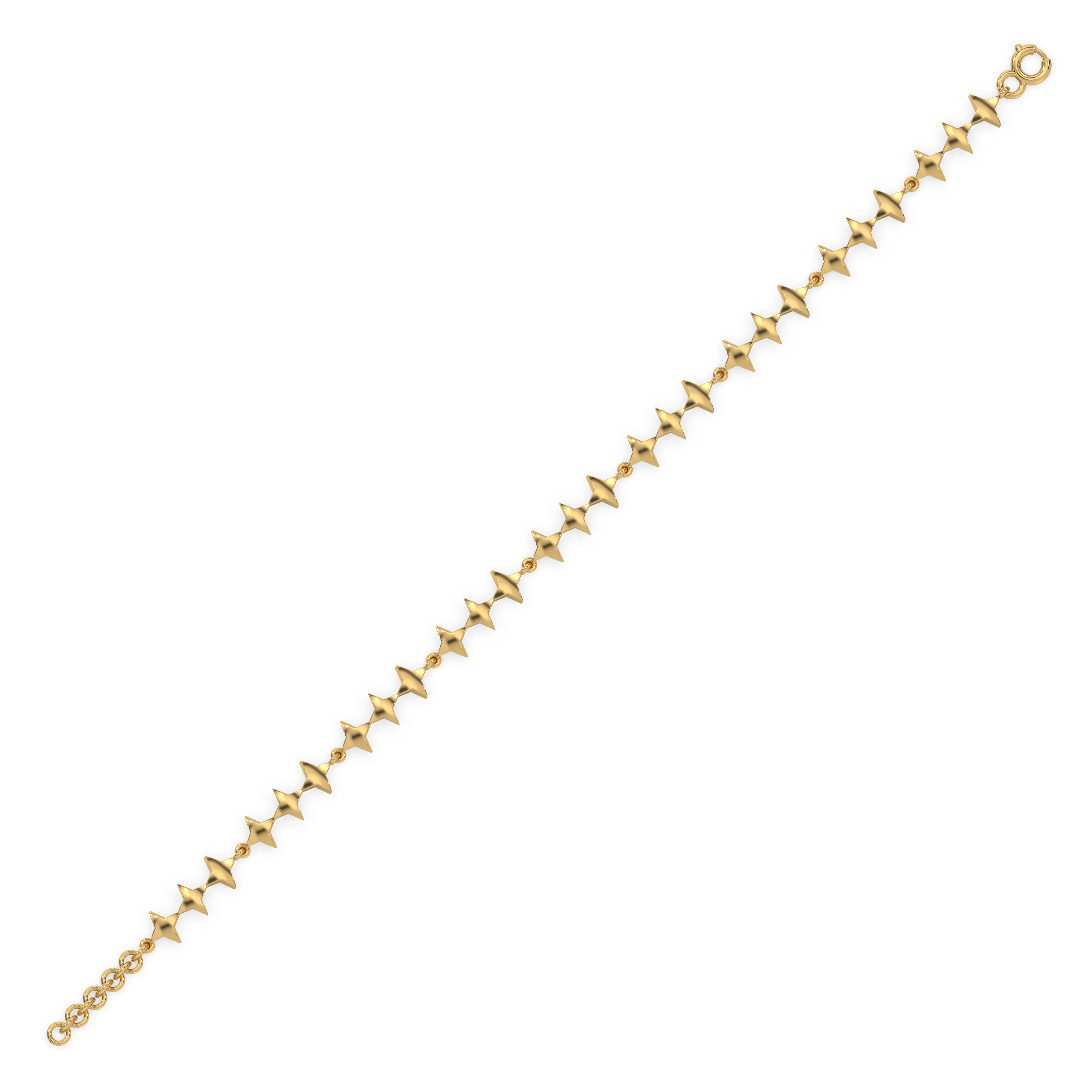 Twinkling Star - 18kt Gold Vermeil Tennis Bracelet