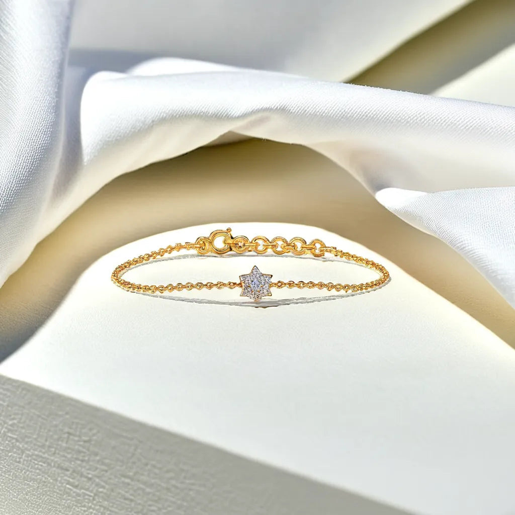 Floral Essence - Lab Diamond Bracelet