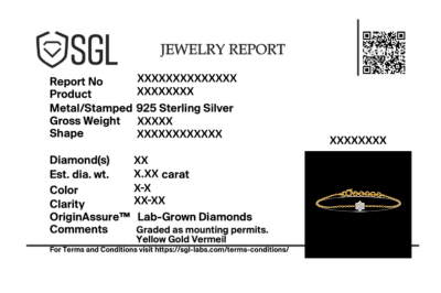 Floral Essence - Lab Diamond Bracelet
