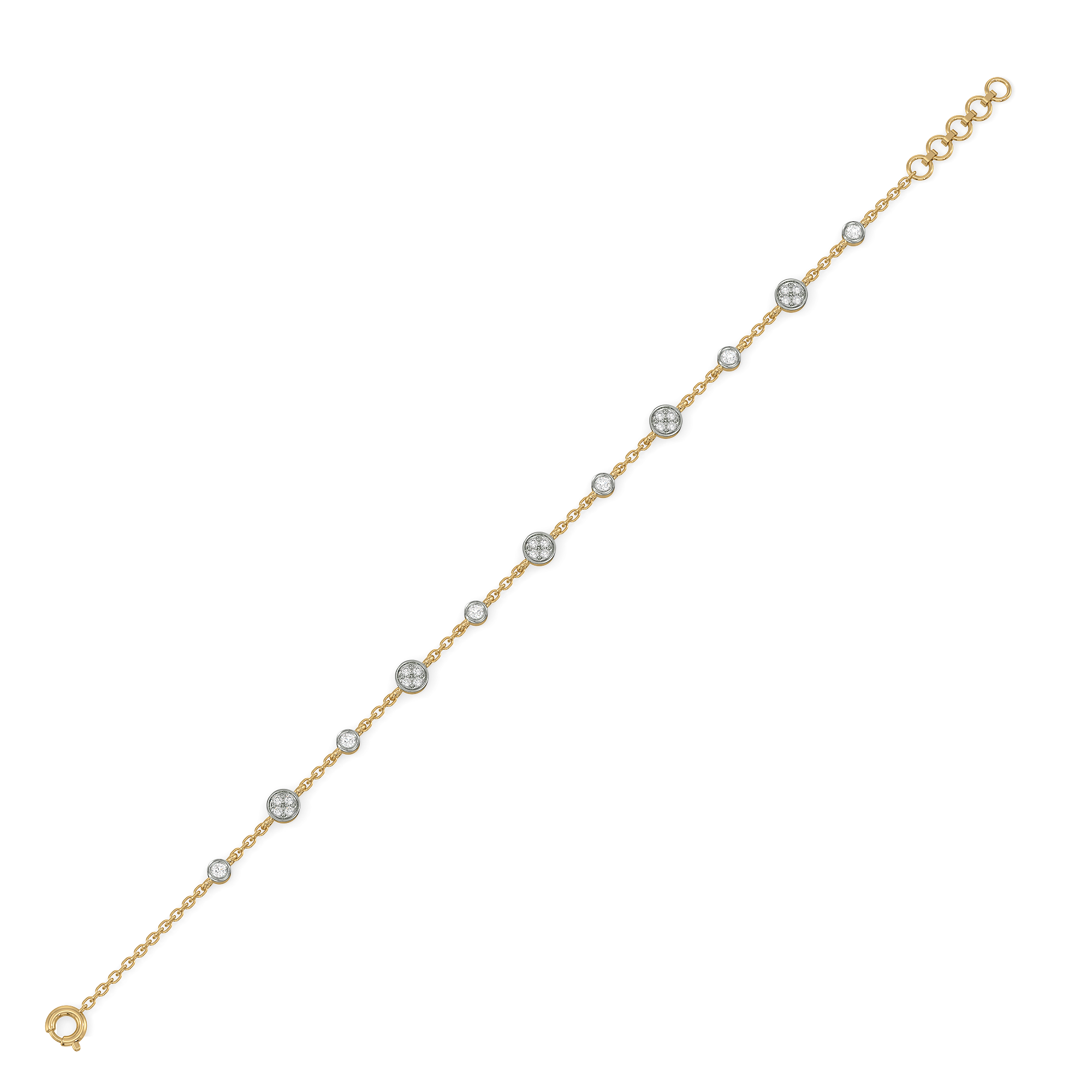 Multi Spheres - Lab Diamond Radiance Bracelet