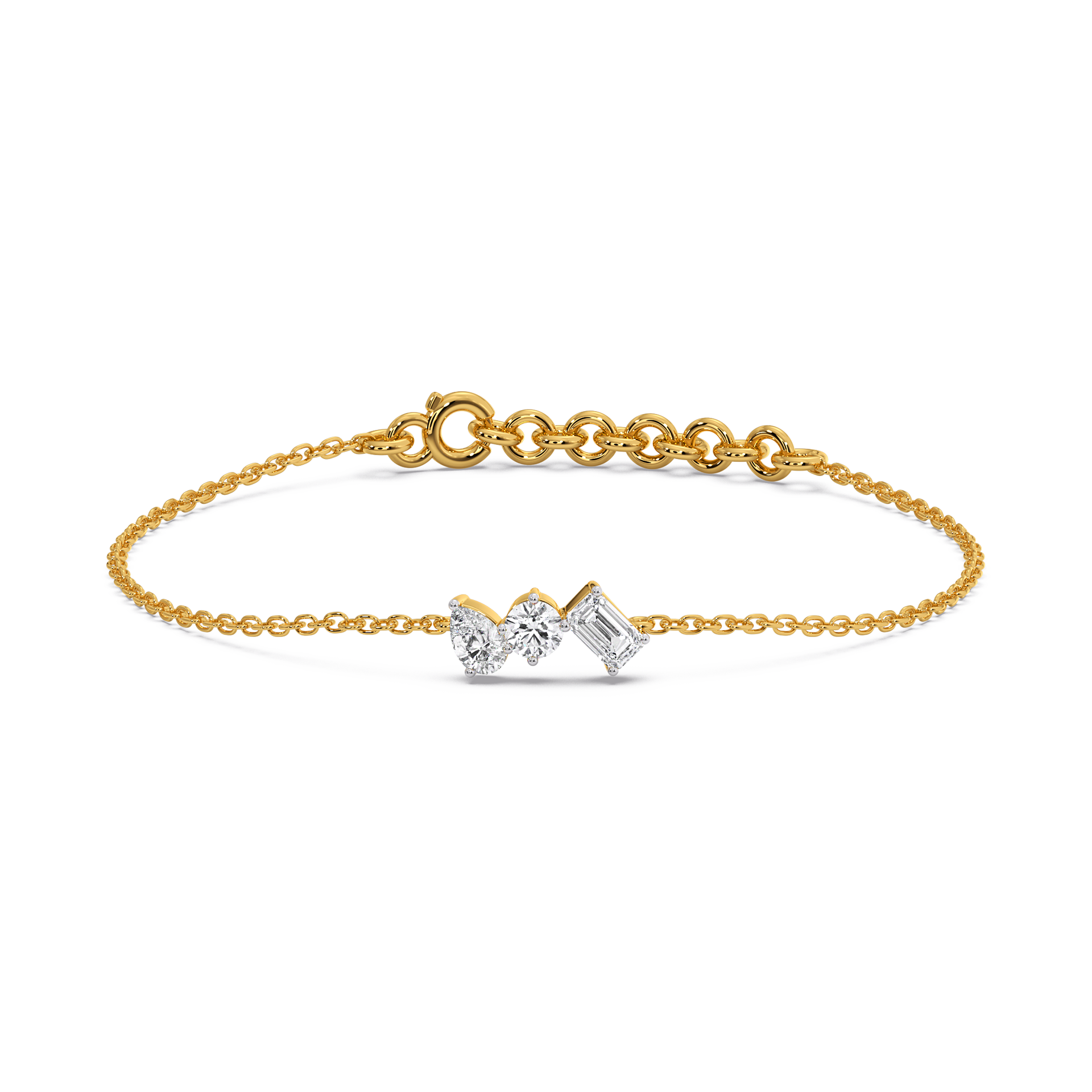 Toi-et-Moi - Lab Diamond Bracelet