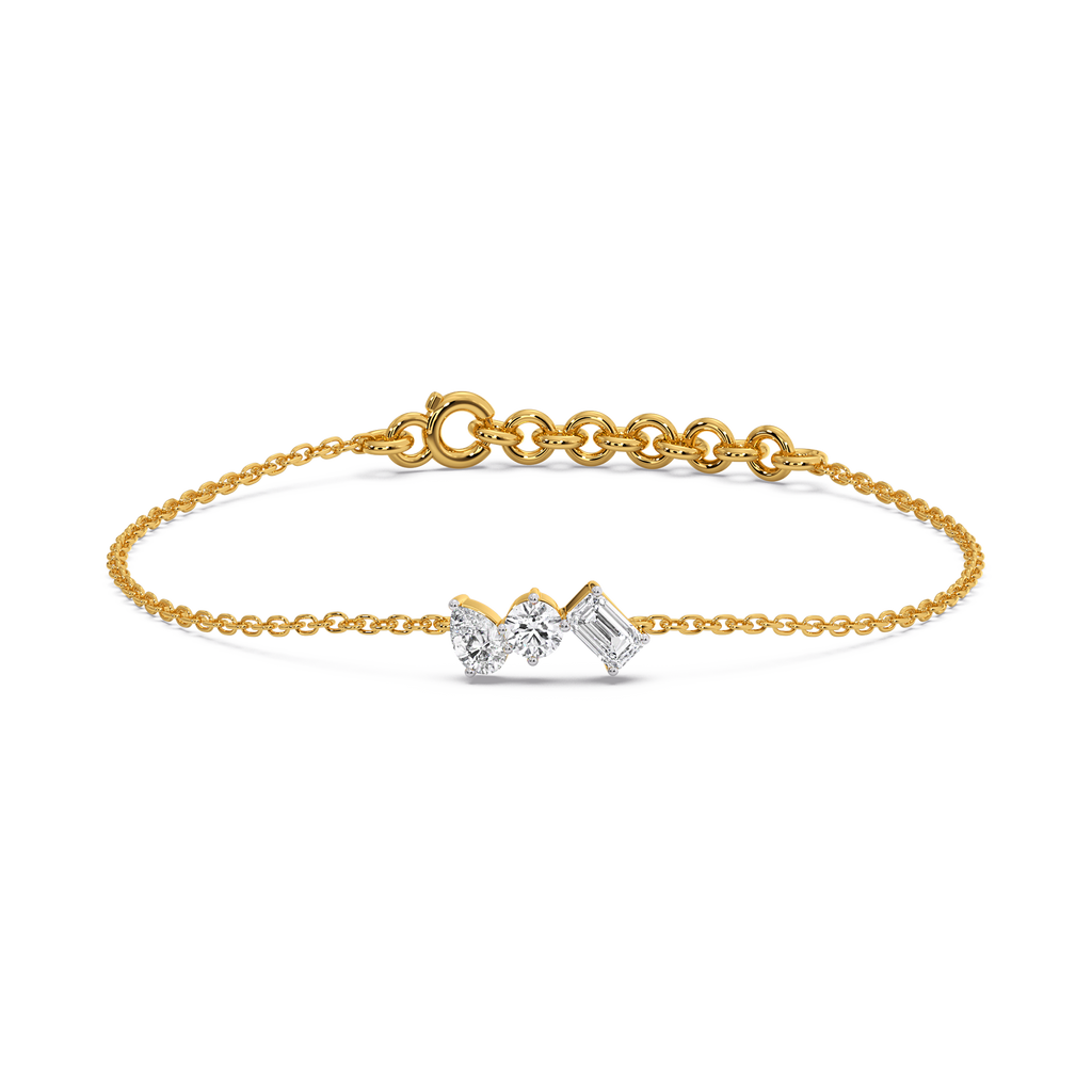 Toi-et-Moi - Lab Diamond Bracelet