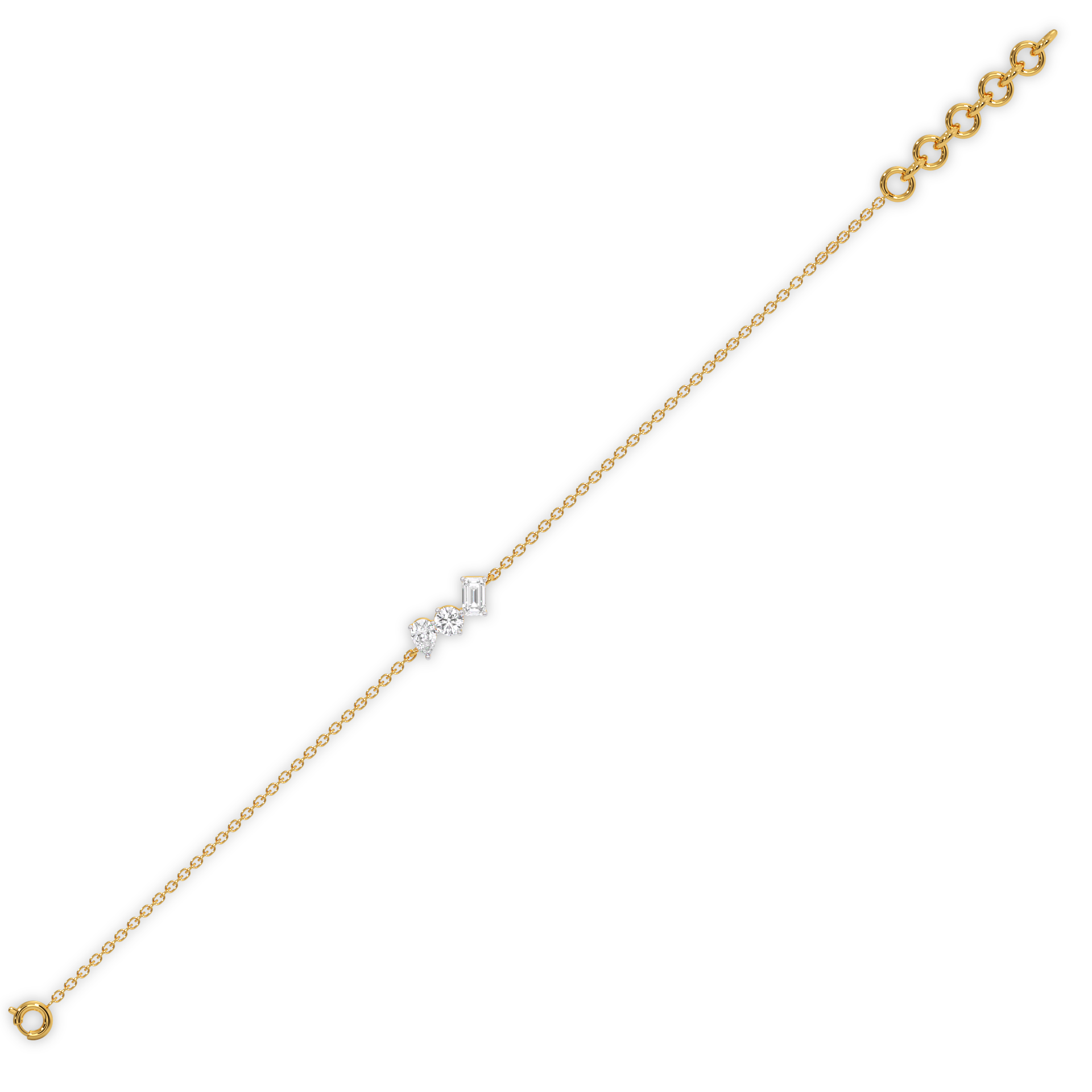 Toi-et-Moi - Lab Diamond Bracelet