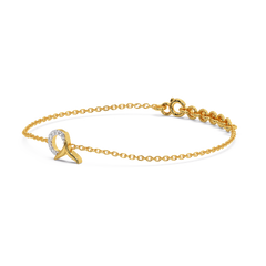 Serene Tail - Lab Diamond Bracelet