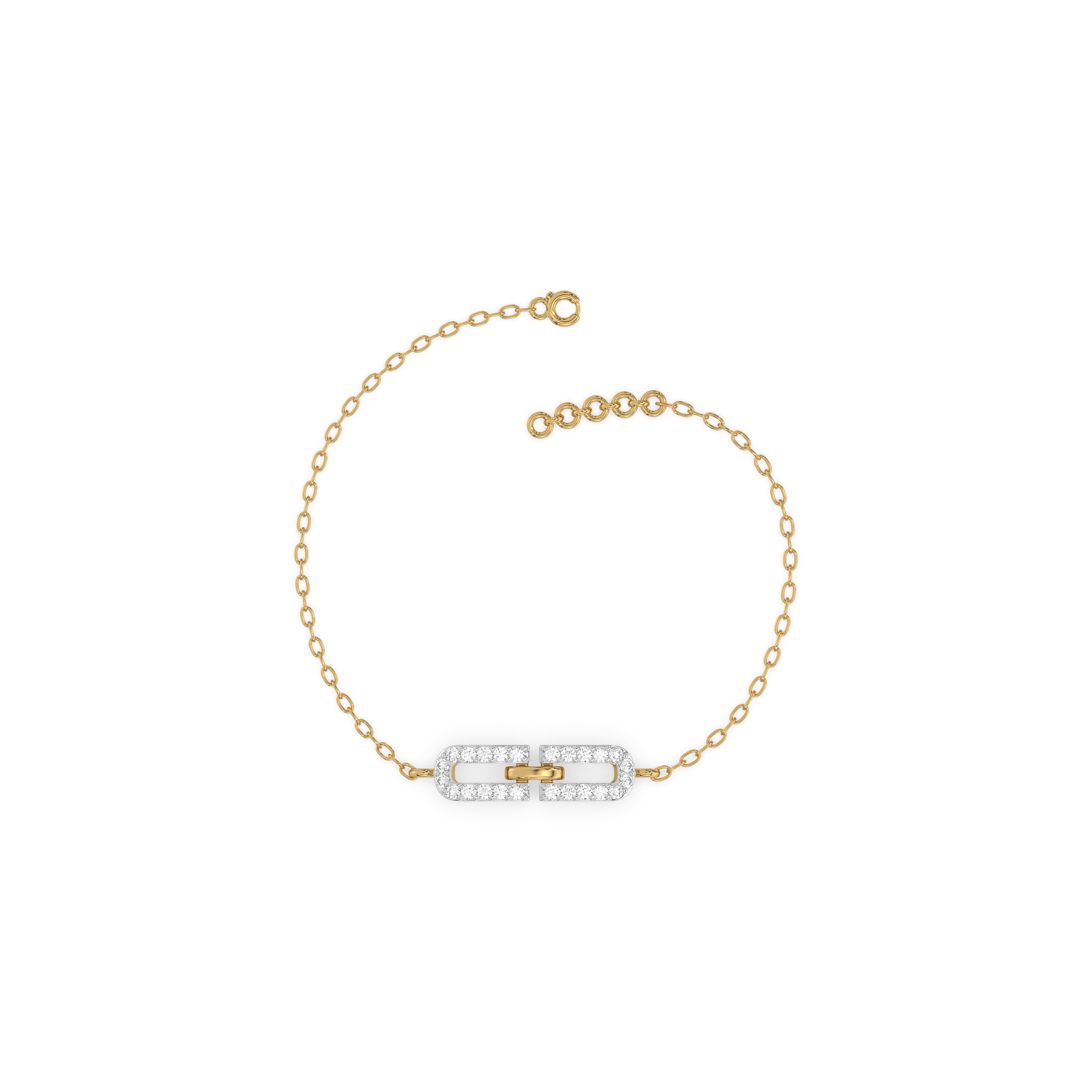 Single Link - Lab Diamond Bracelet