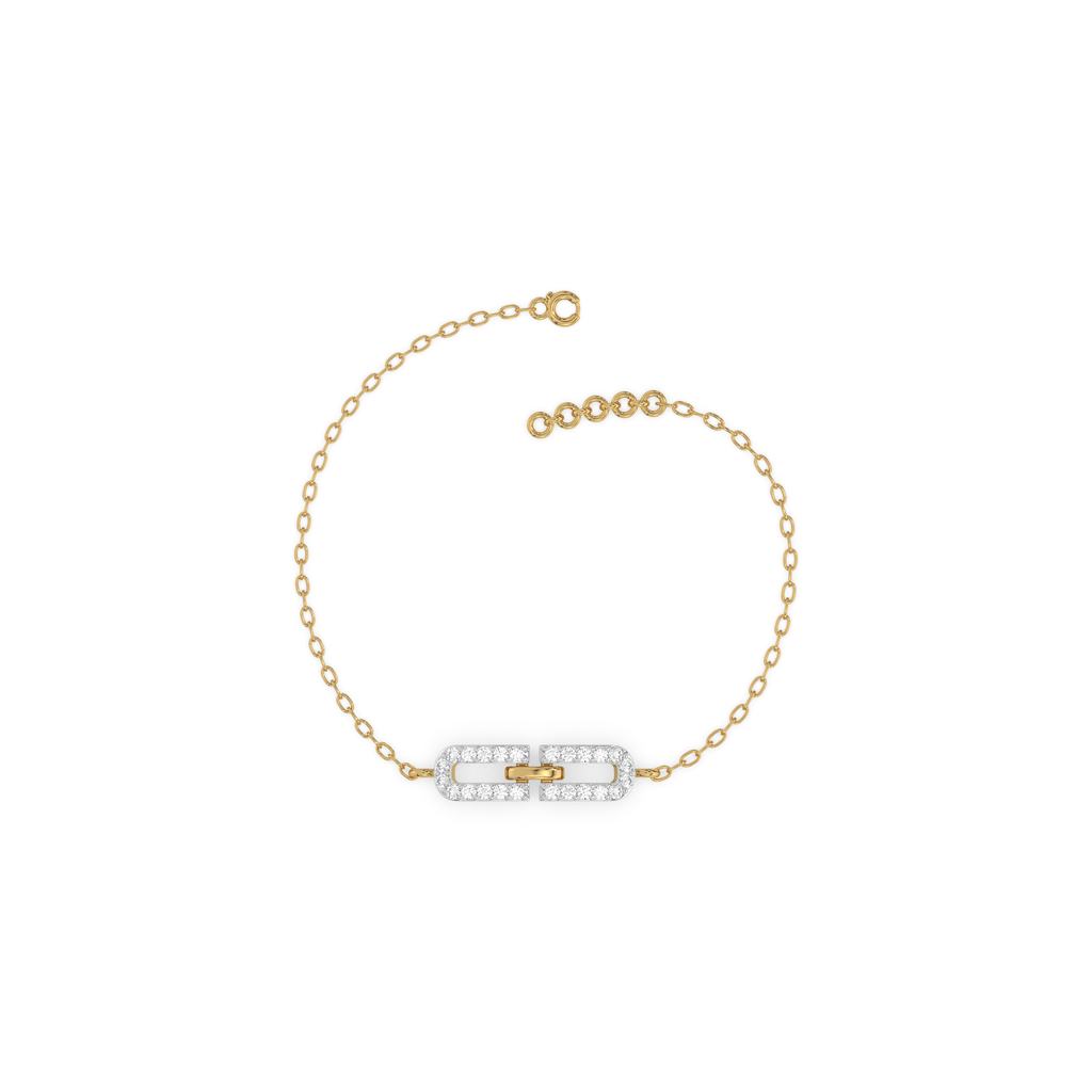 Single Link - Lab Diamond Bracelet