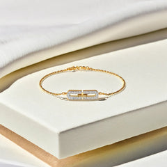 Single Link - Lab Diamond Bracelet