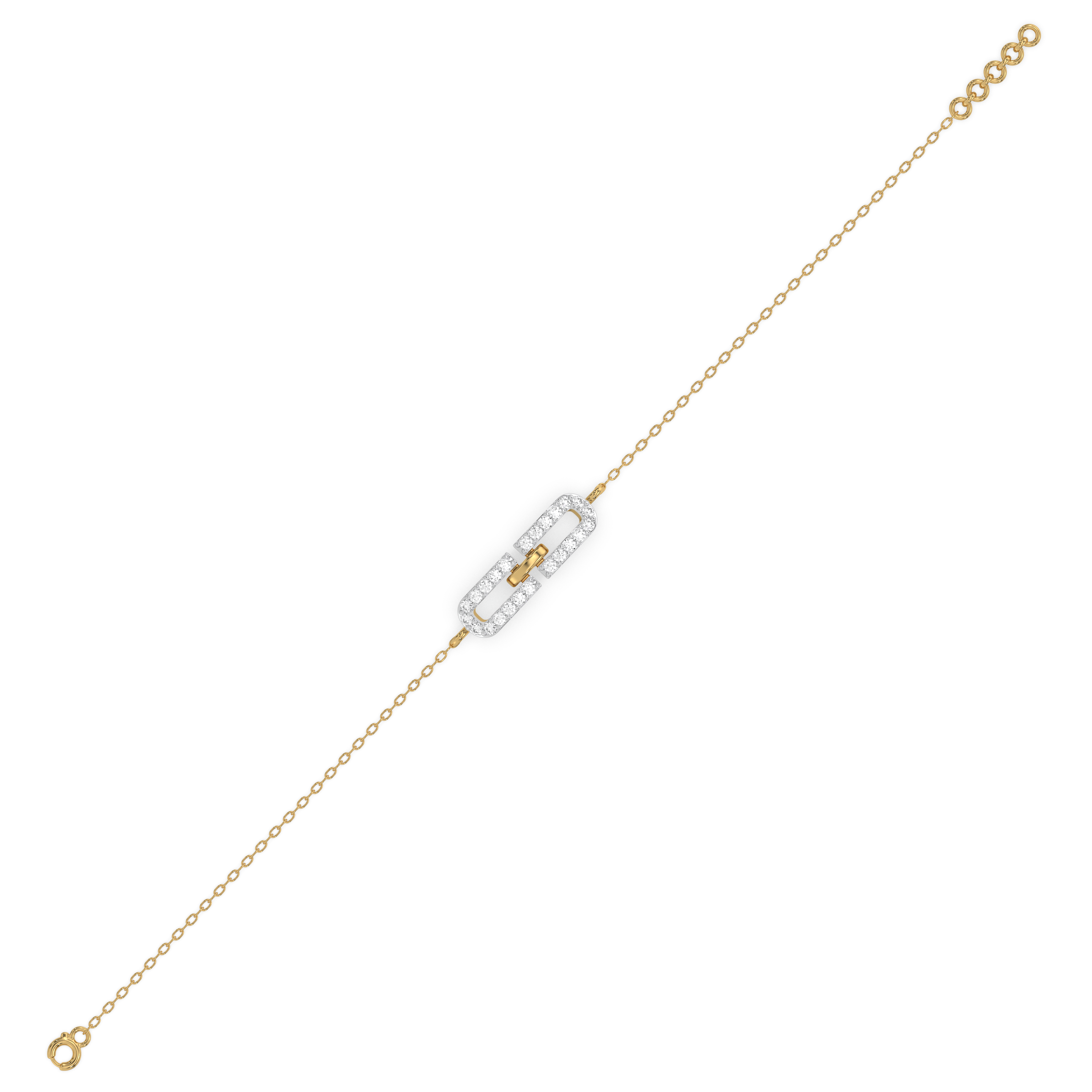 Single Link - Lab Diamond Bracelet