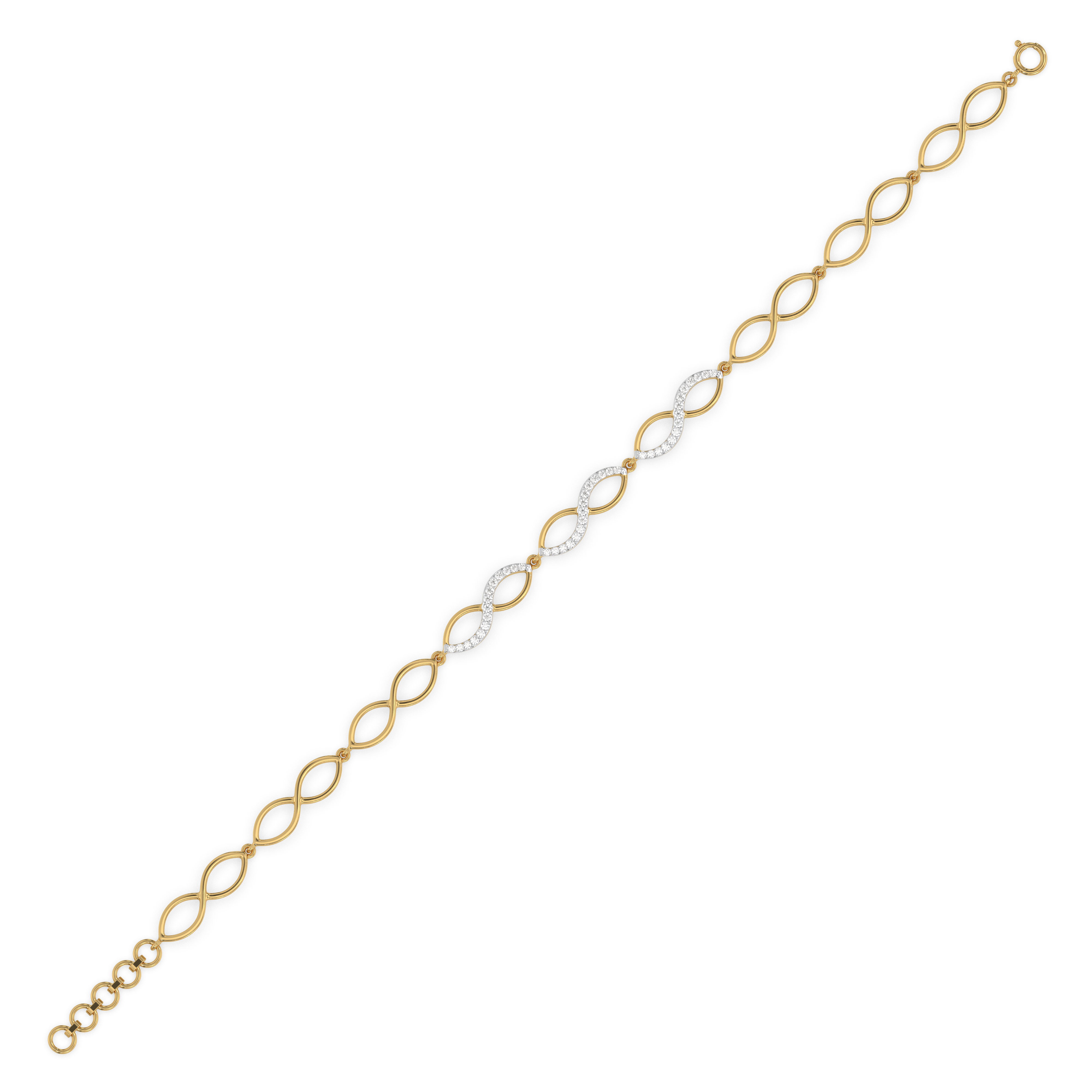 Infinity - Lab Diamond Tennis Bracelet