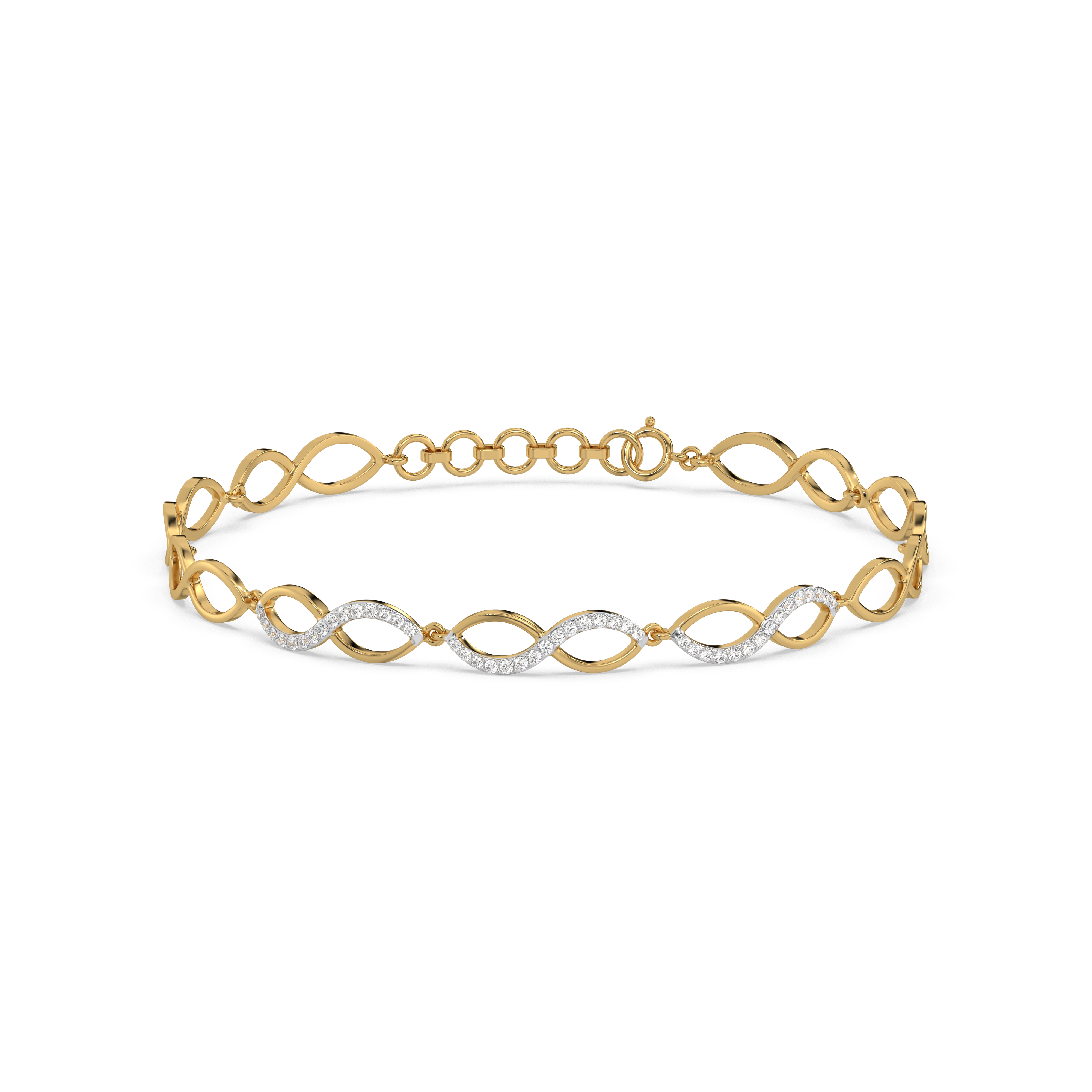Infinity - Lab Diamond Tennis Bracelet Main image