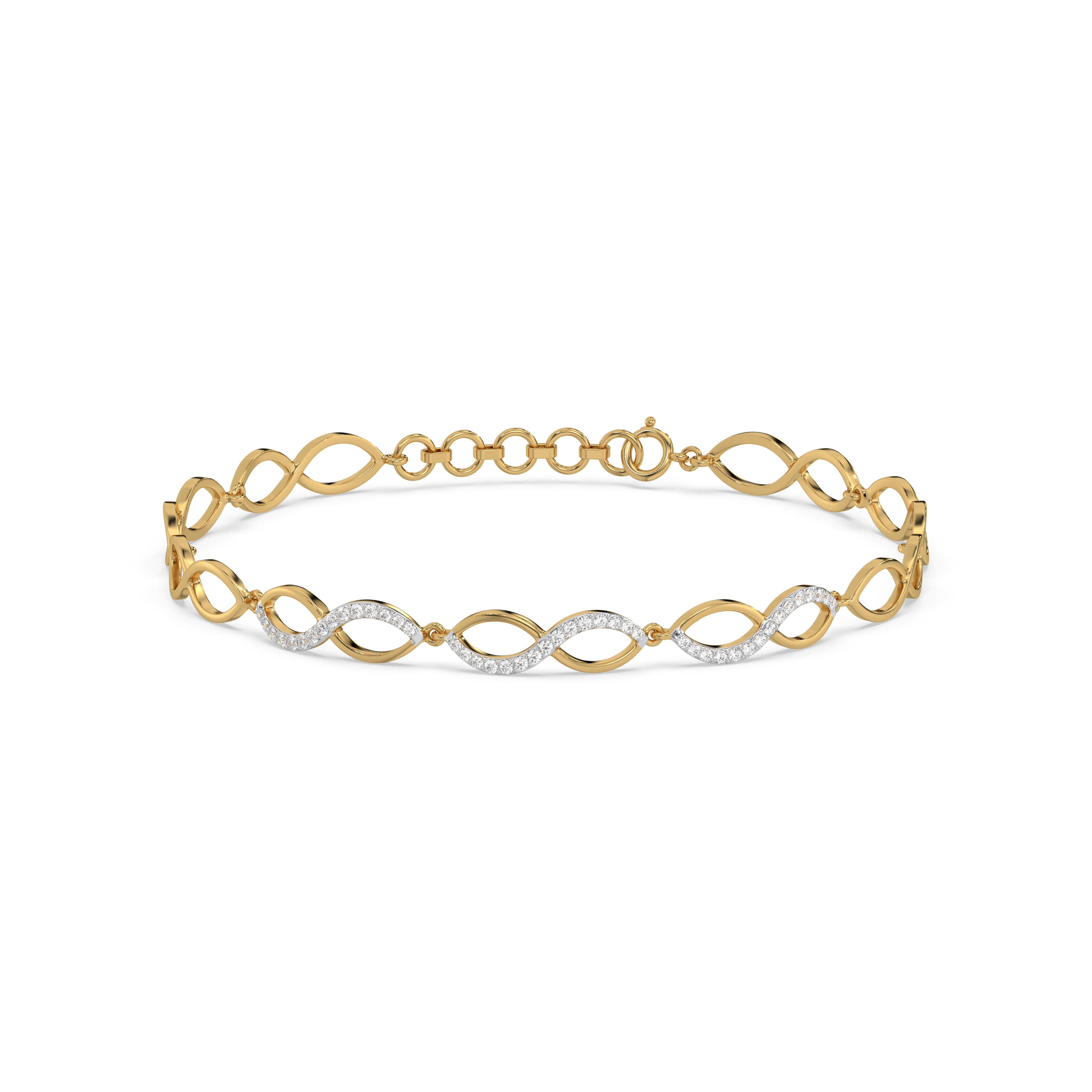 Infinity - Lab Diamond Tennis Bracelet