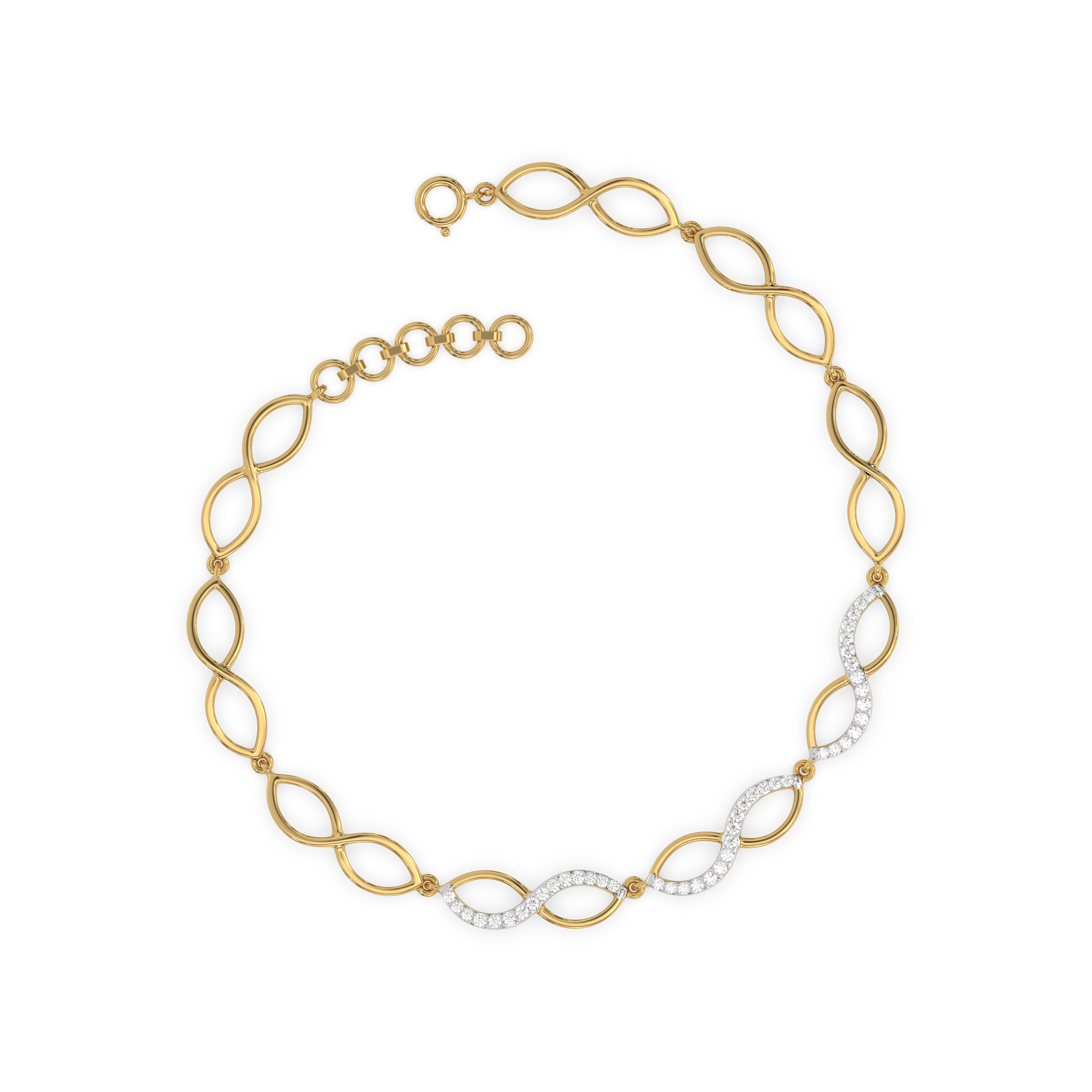 Infinity - Lab Diamond Tennis Bracelet