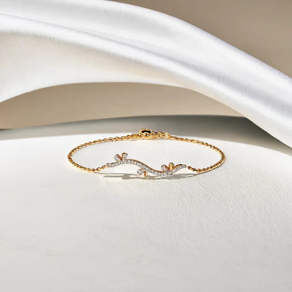 Bow-tiful Bliss - Lab Diamond Bracelet