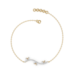 Bow-tiful Bliss - Lab Diamond Bracelet
