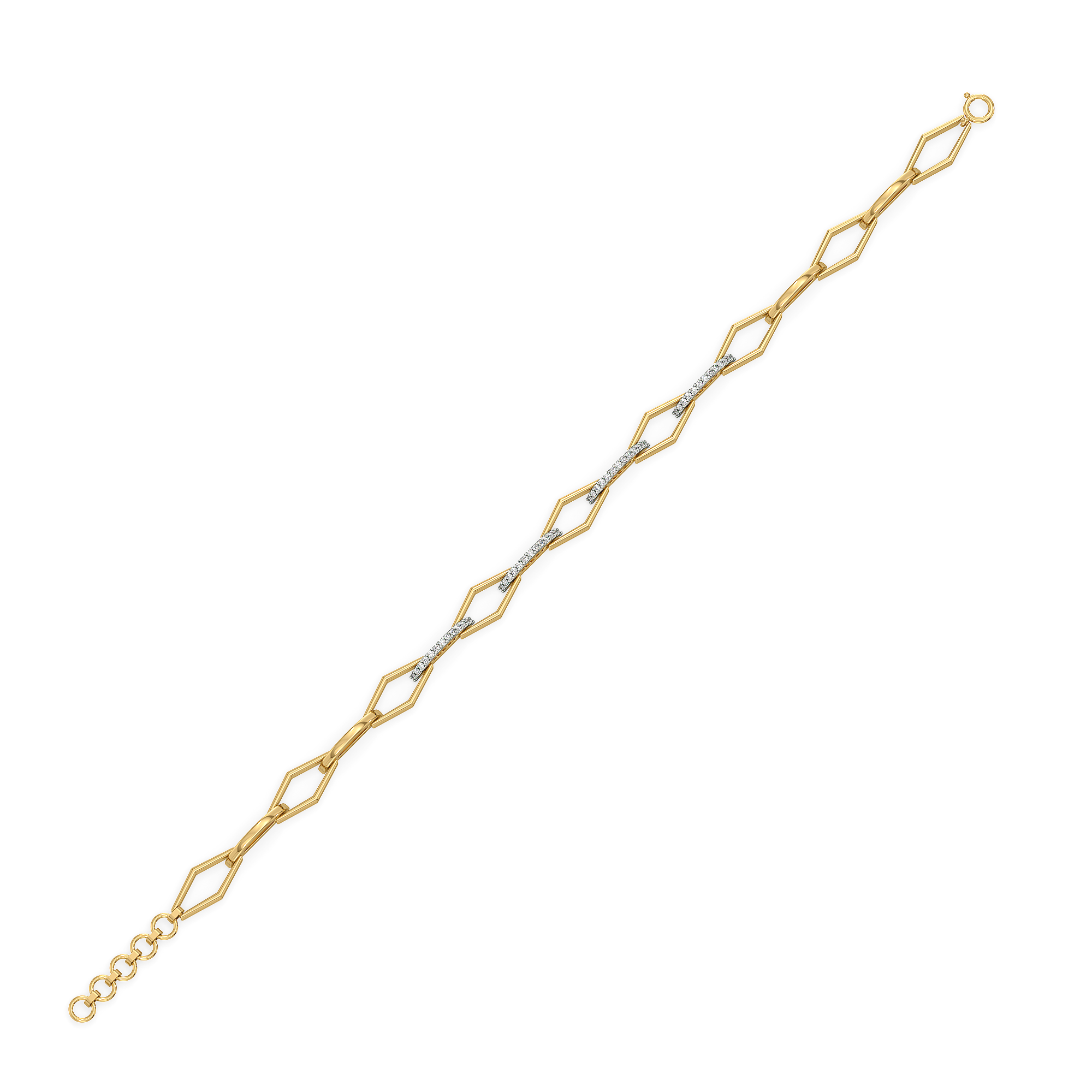 Eternal Link - Lab Diamond Tennis Bracelet
