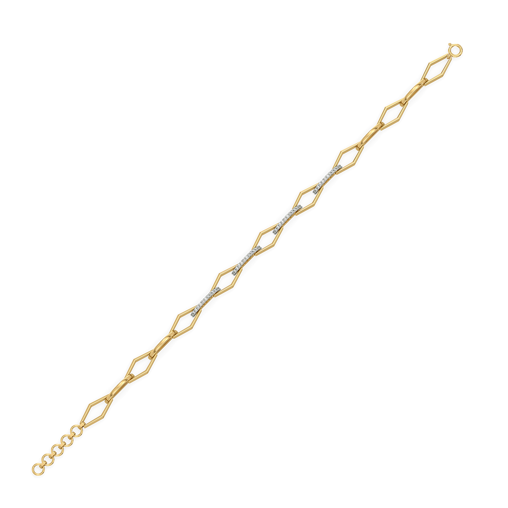 Eternal Link - Lab Diamond Tennis Bracelet