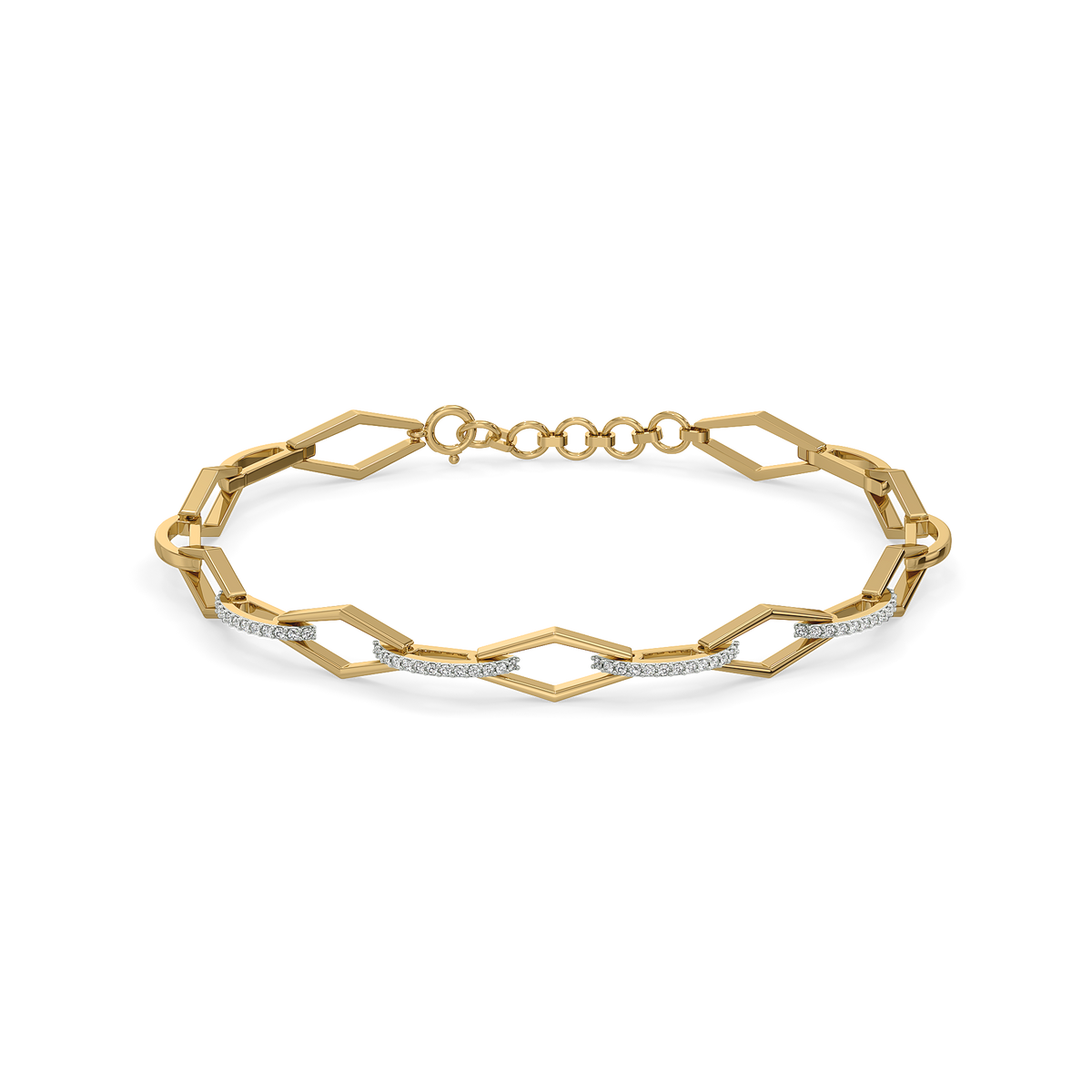 Eternal Link - Lab Diamond Tennis Bracelet