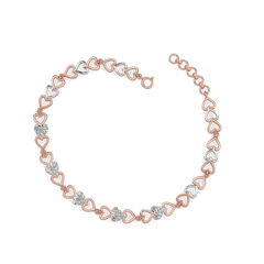 Heartstring - Lab Diamond Tennis Bracelet