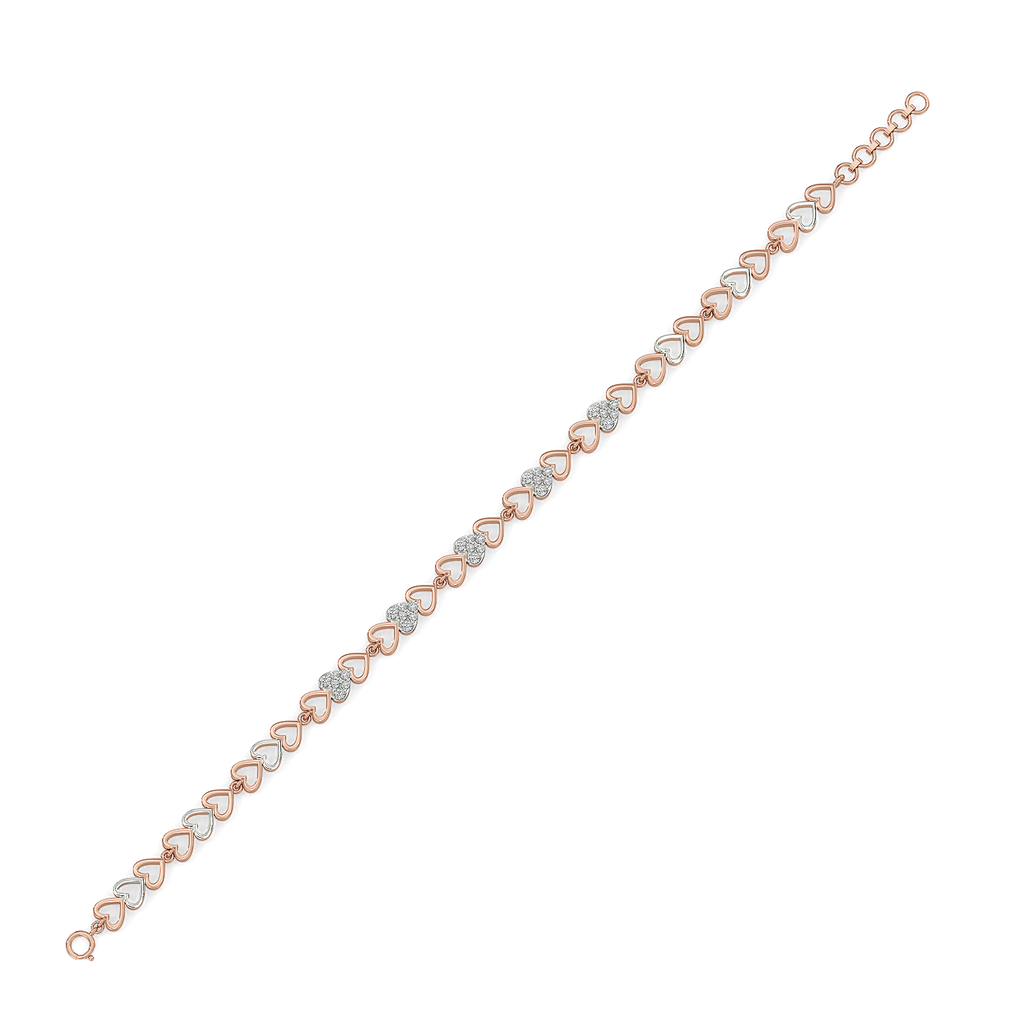Heartstring - Lab Diamond Tennis Bracelet