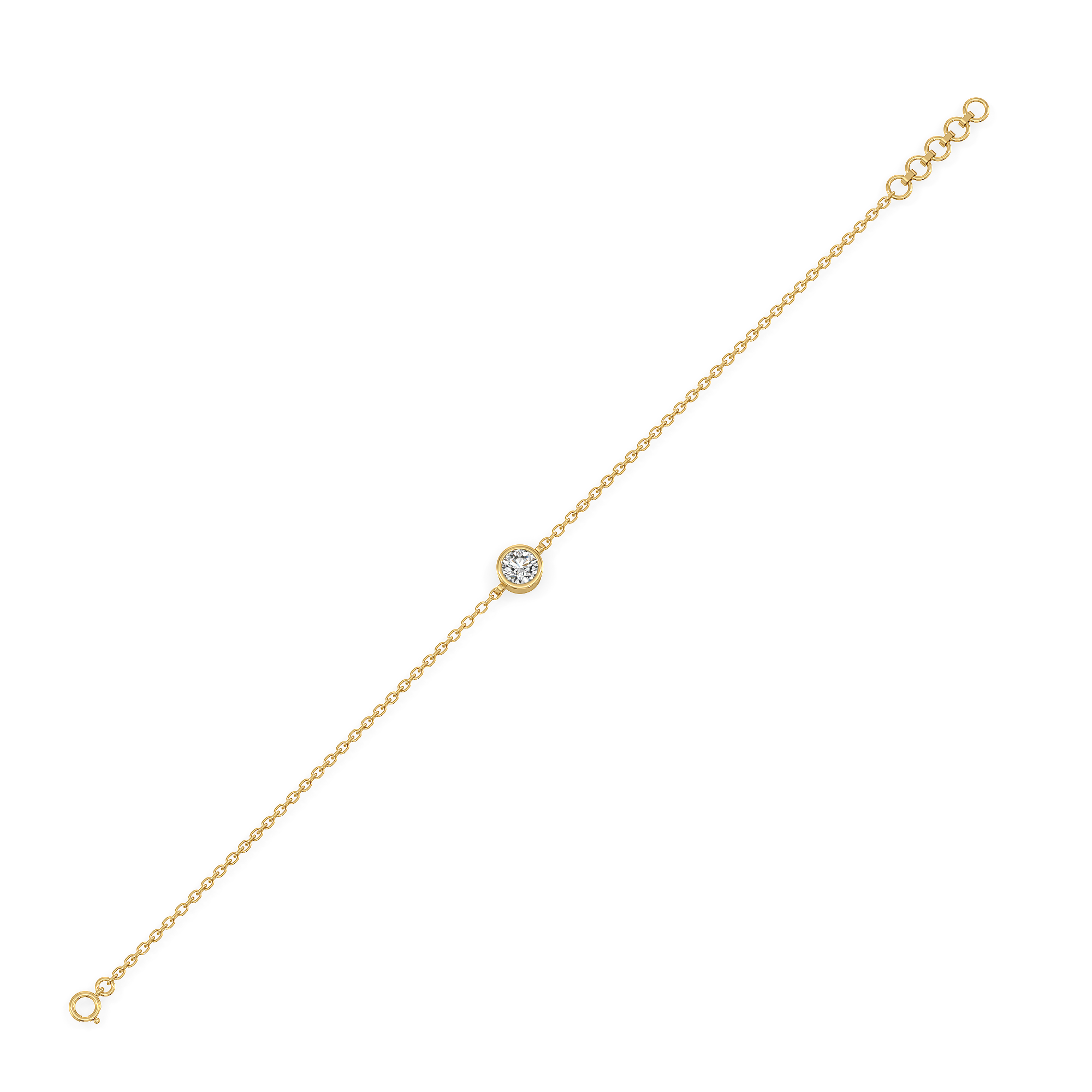 Eternal Shine - Lab Diamond Solitaire Bracelet