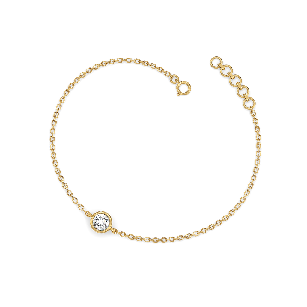 Eternal Shine - Lab Diamond Solitaire Bracelet