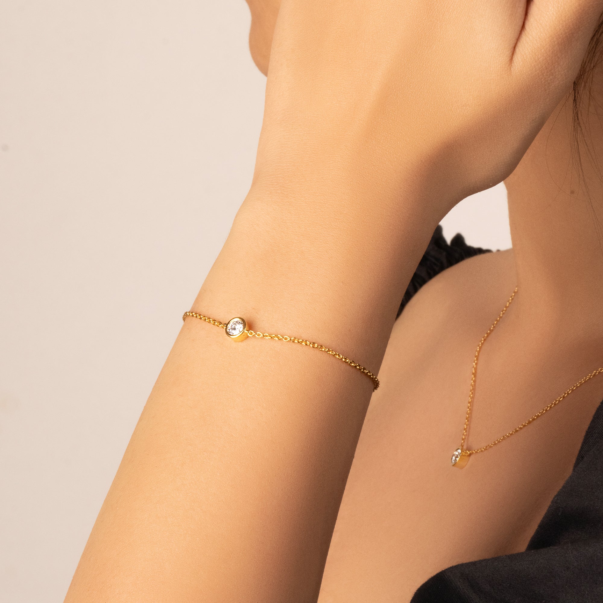 Eternal Shine - Lab Diamond Solitaire Bracelet Secondary image