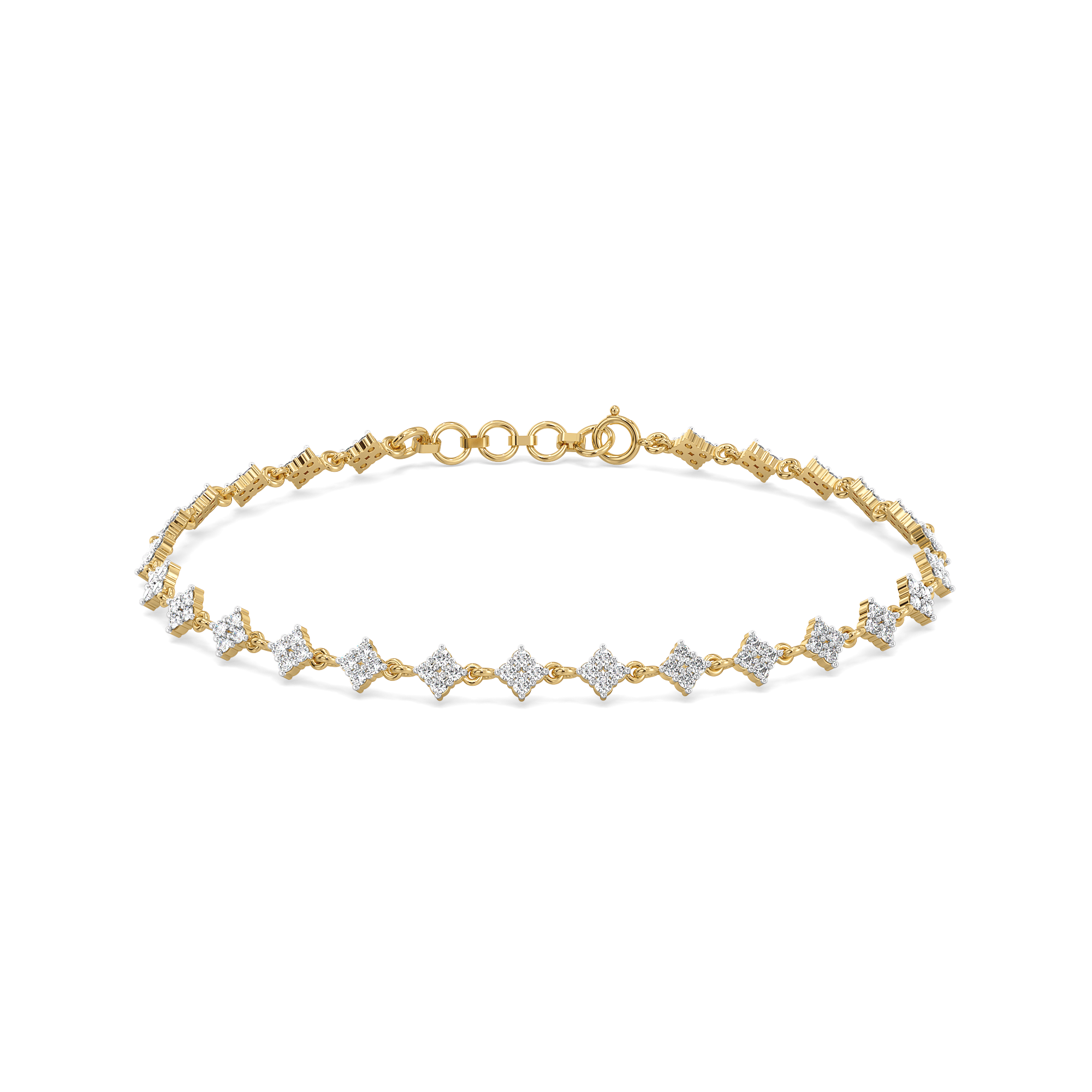 Day bloom - Lab Diamond Tennis Bracelet Secondary image