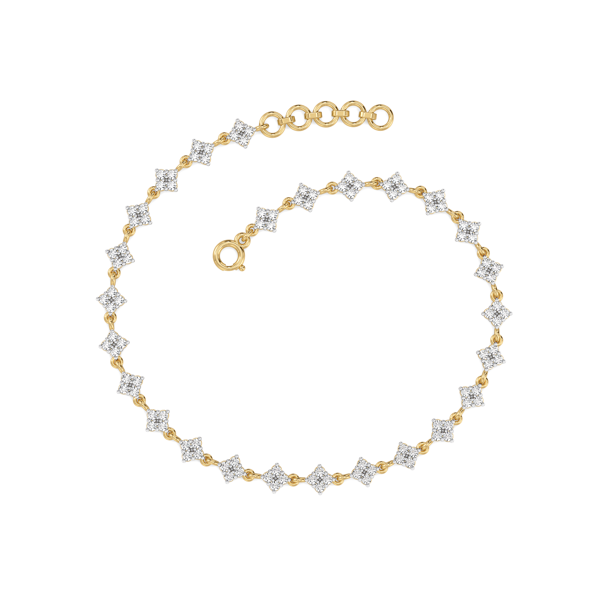 Day bloom - Lab Diamond Tennis Bracelet