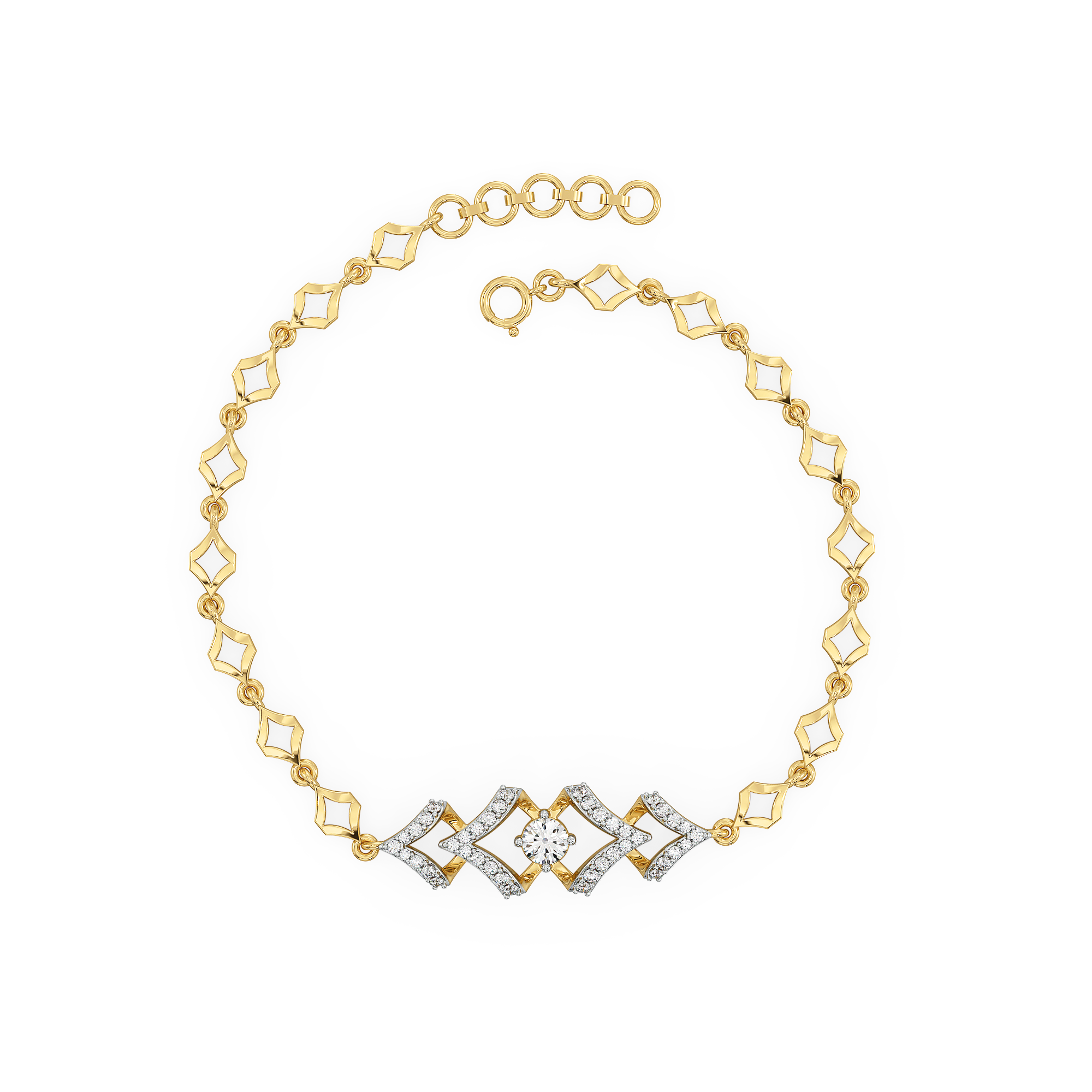 Fierce Aura – Lab Diamond Solitaire Bracelet