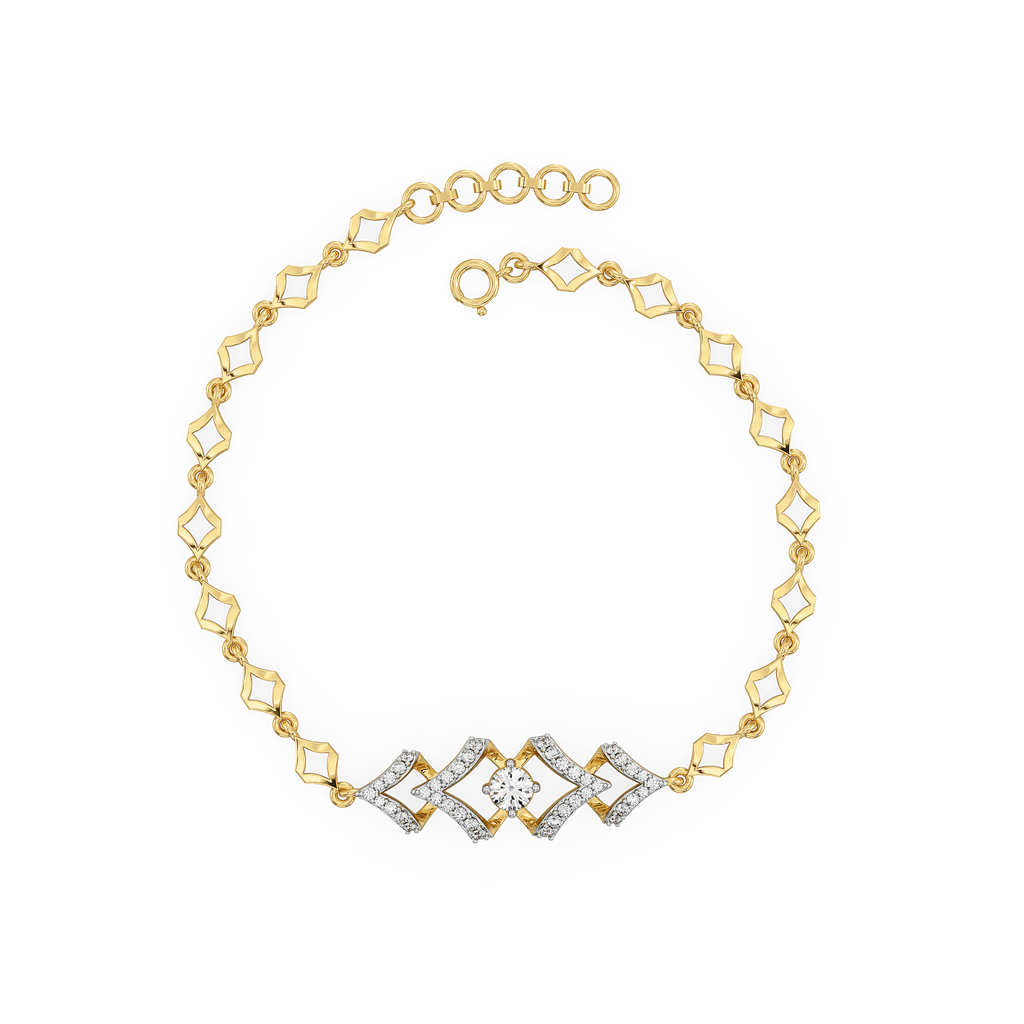 Fierce Aura – Lab Diamond Solitaire Bracelet