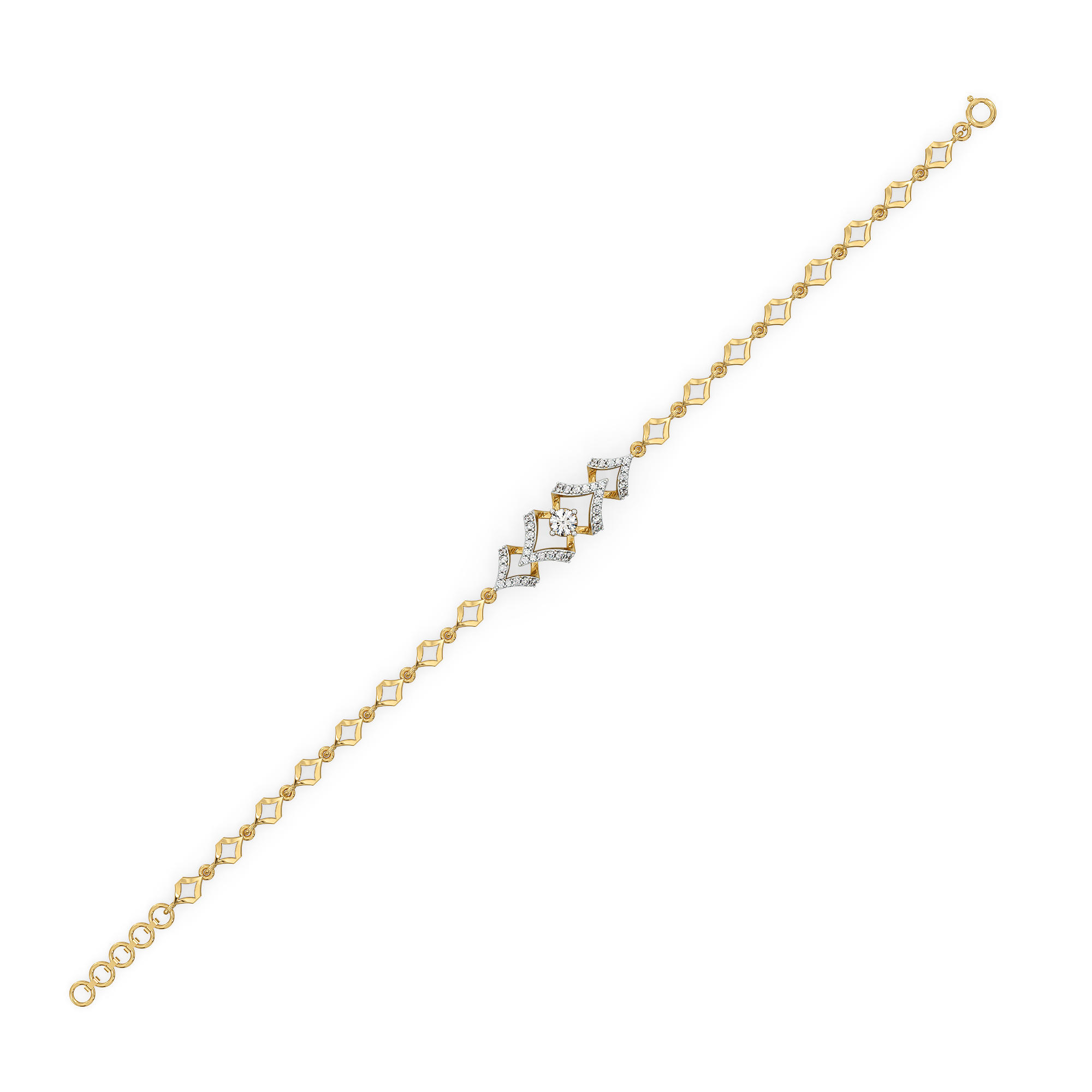 Fierce Aura – Lab Diamond Solitaire Bracelet