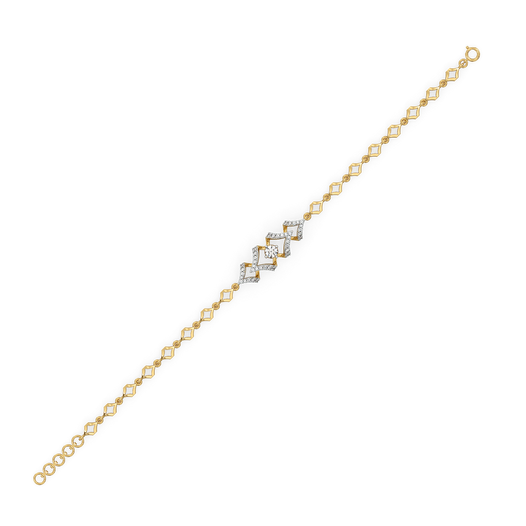 Fierce Aura – Lab Diamond Solitaire Bracelet