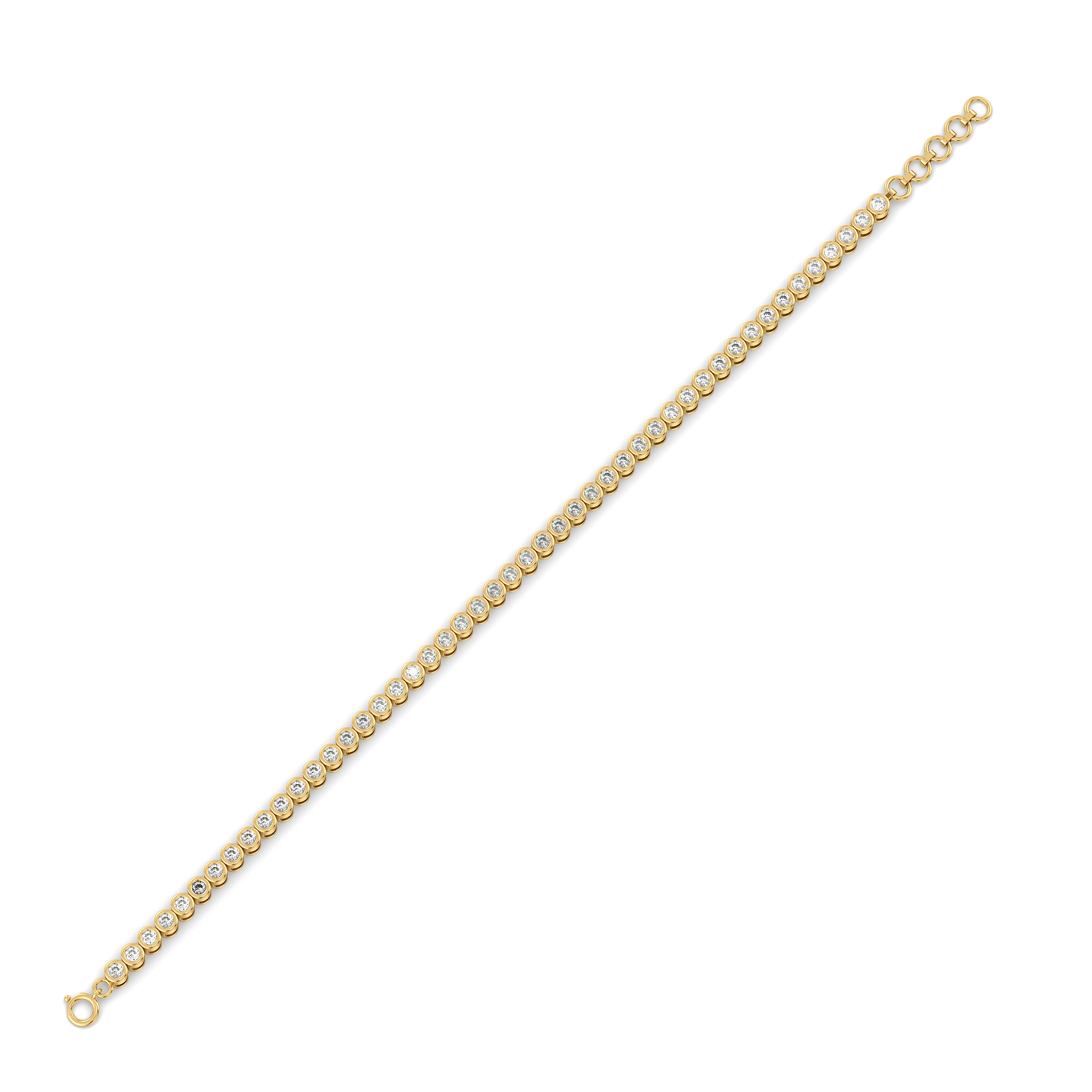 Rain-Dance - Lab Diamond Tennis Bracelet
