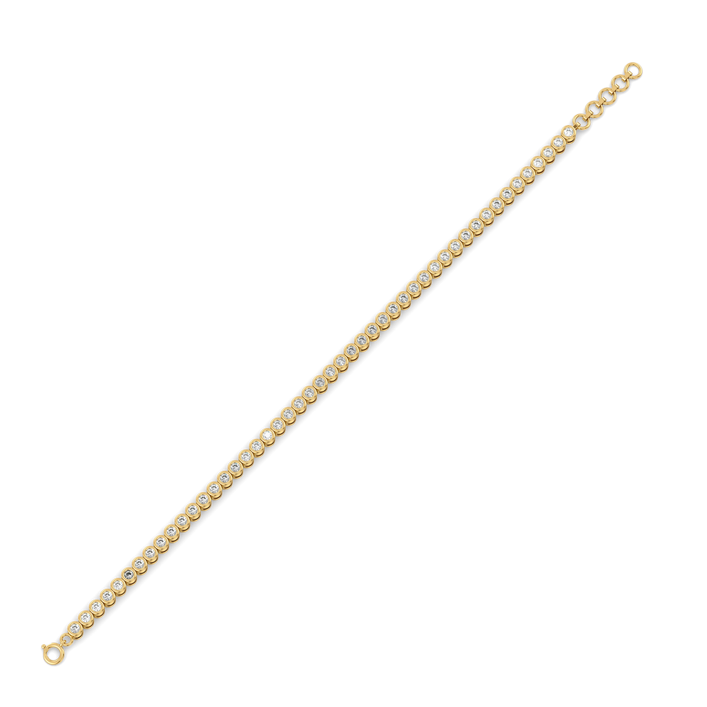 Rain-Dance - Lab Diamond Tennis Bracelet