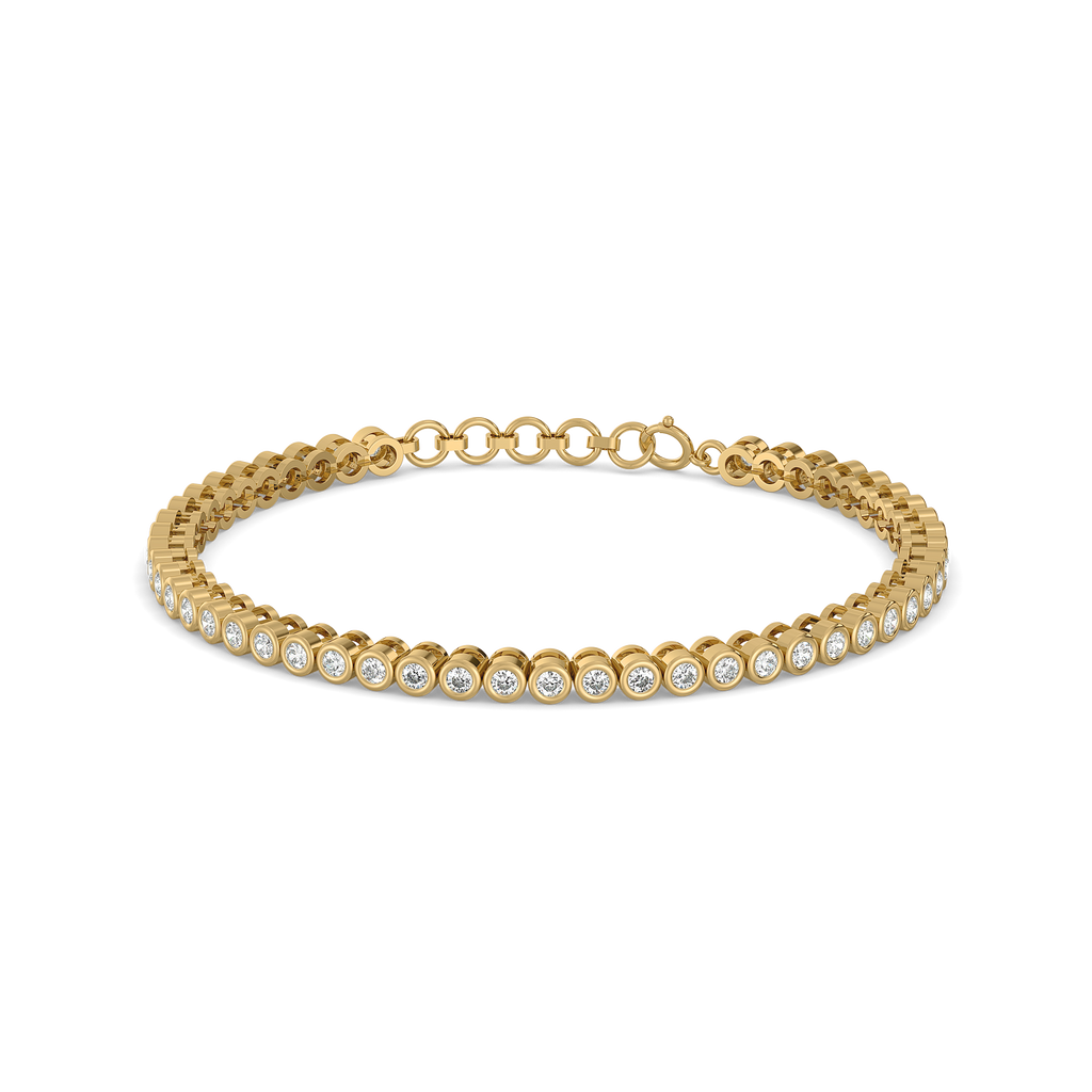 Rain-Dance - Lab Diamond Tennis Bracelet