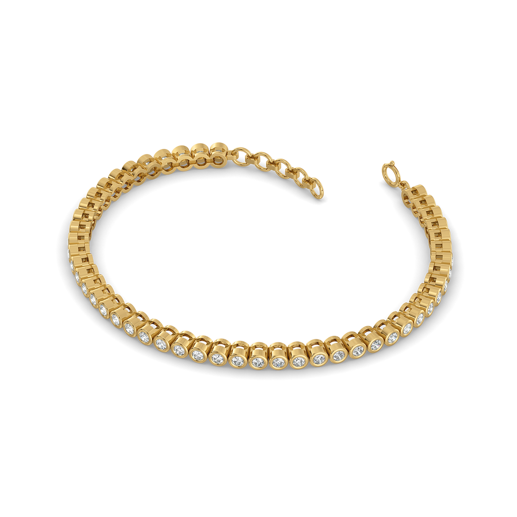 Rain-Dance - Lab Diamond Tennis Bracelet