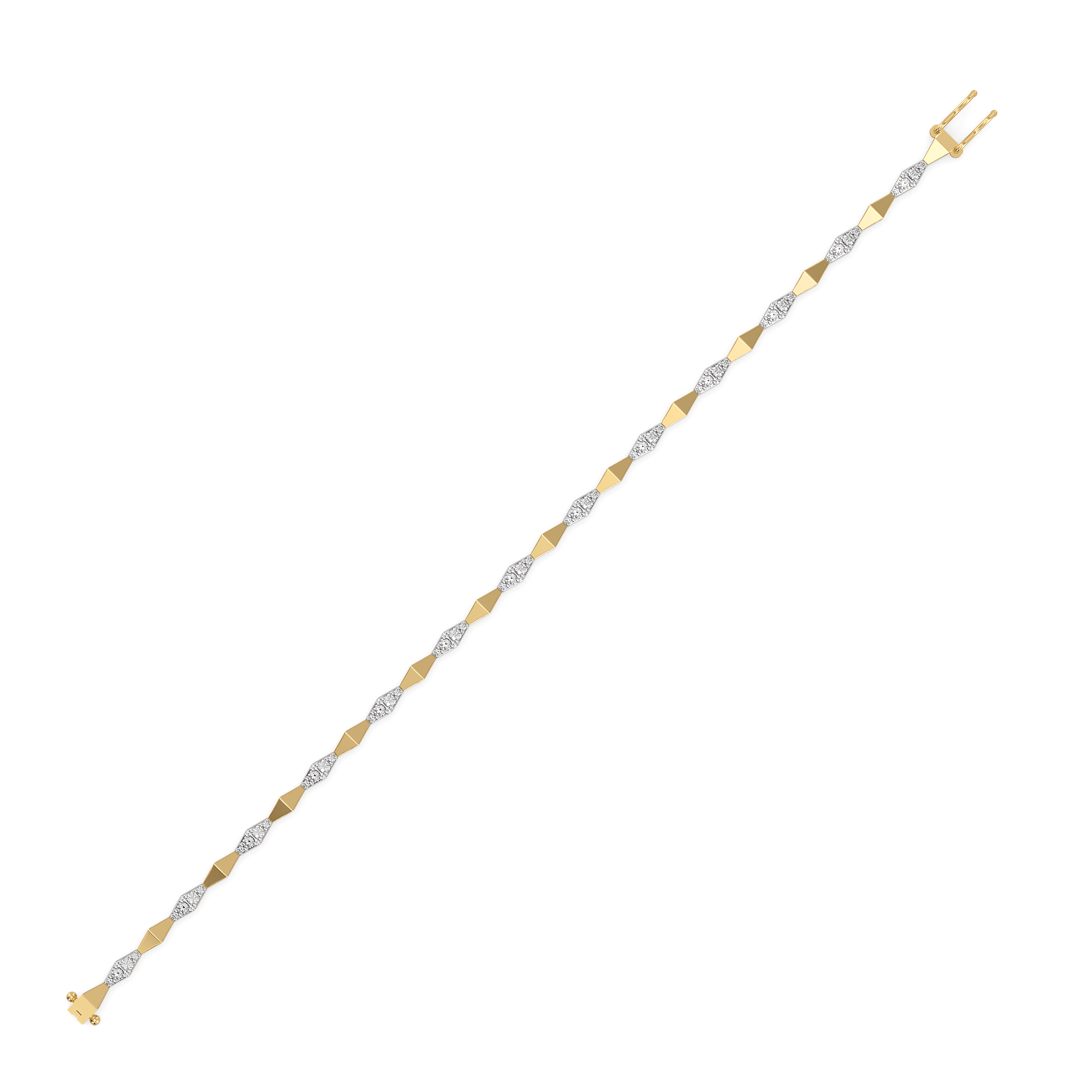 Radiance Edge - Lab Diamond Tennis Bracelet